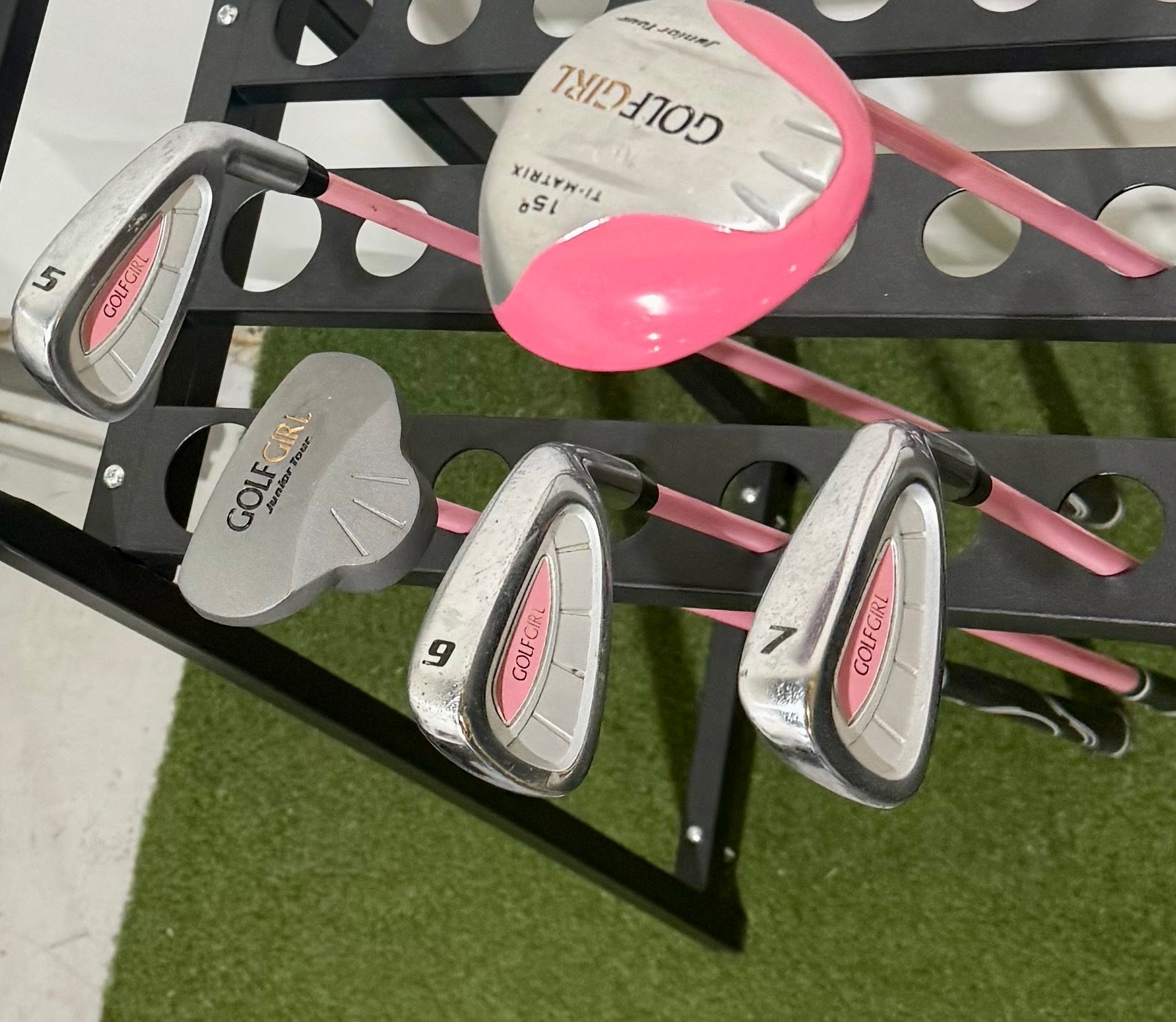 Wholesale Lot of Kids Sets - Right-Handed Golf Girl and Topflight Clubs-Next Round