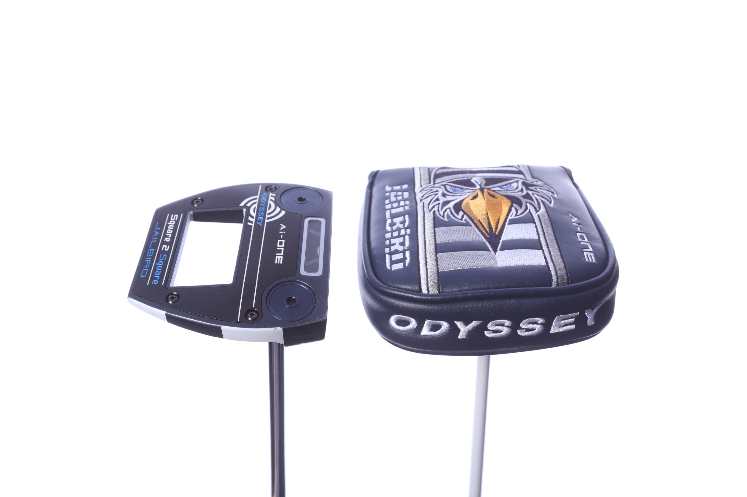 Used Odyssey Ai-ONE Square 2 Square Jailbird Putter - Right-Handed - 34 in - Mallet