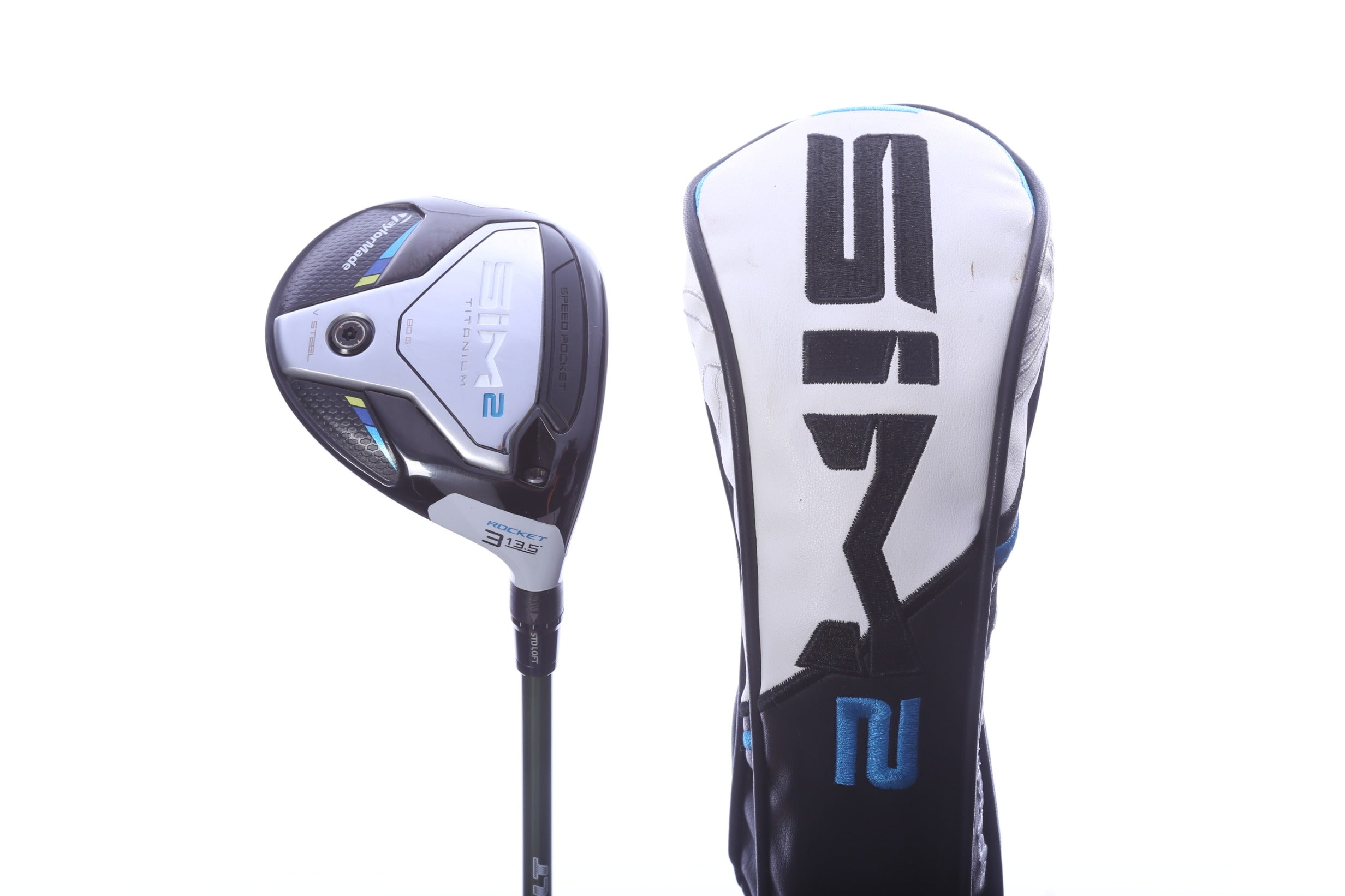 Used TaylorMade SIM2 Titanium 3-Wood - Right-Handed - 13.5 Degrees - Stiff Flex