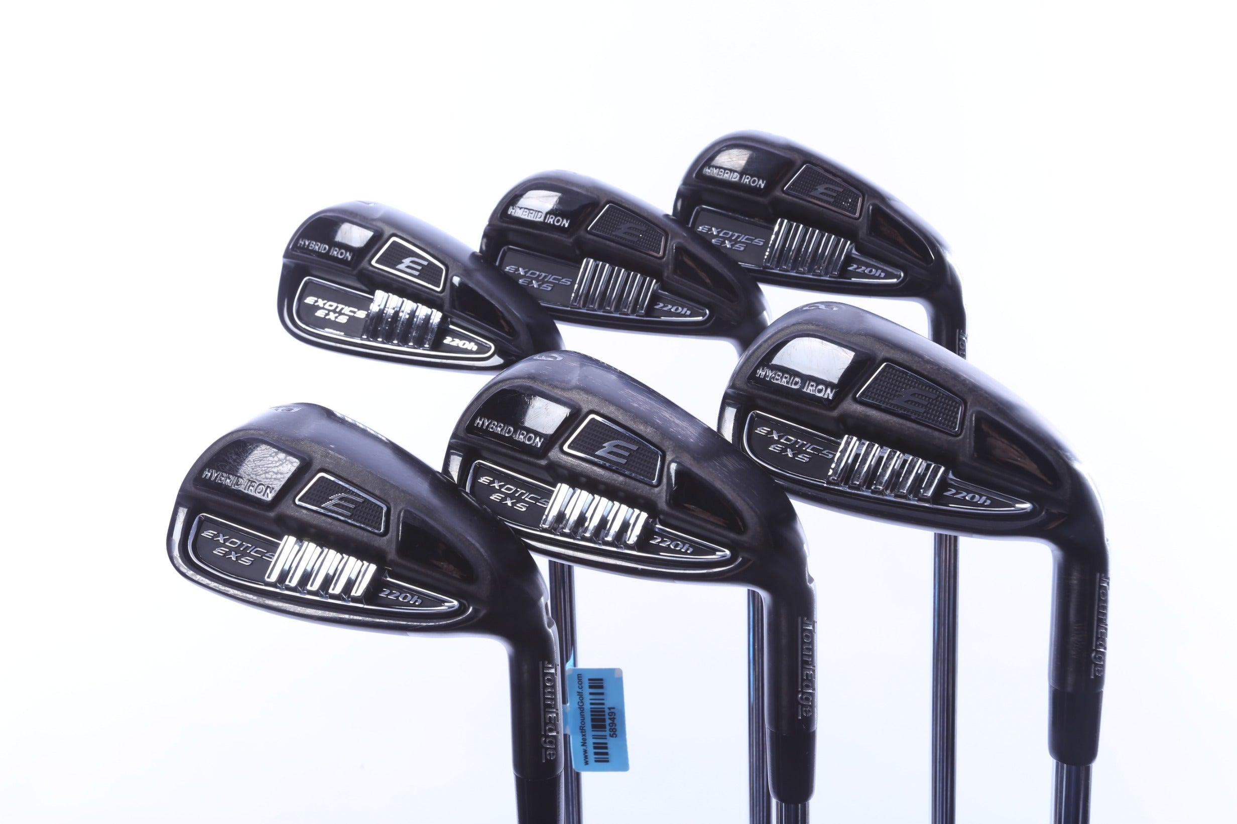 Used Tour Edge Exotics EXS 220h Iron Set - Right-Handed - 5-PW - Stiff Flex-Next Round
