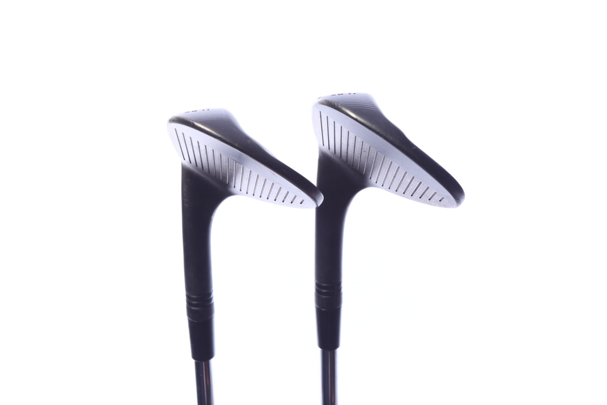 Used TaylorMade Milled Grind 2 Black Wedge Set - Right-Handed - 54*, 58* - Stiff Flex