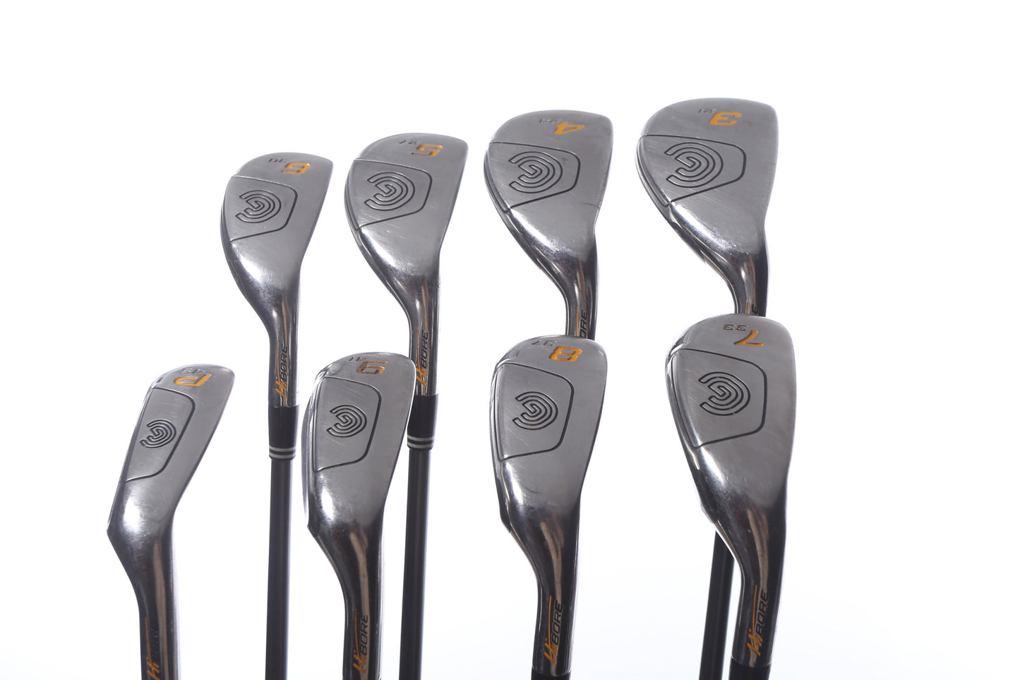 Used Cleveland HiBore Iron Set - Right-Handed - 3-PW - Regular Flex-Next Round