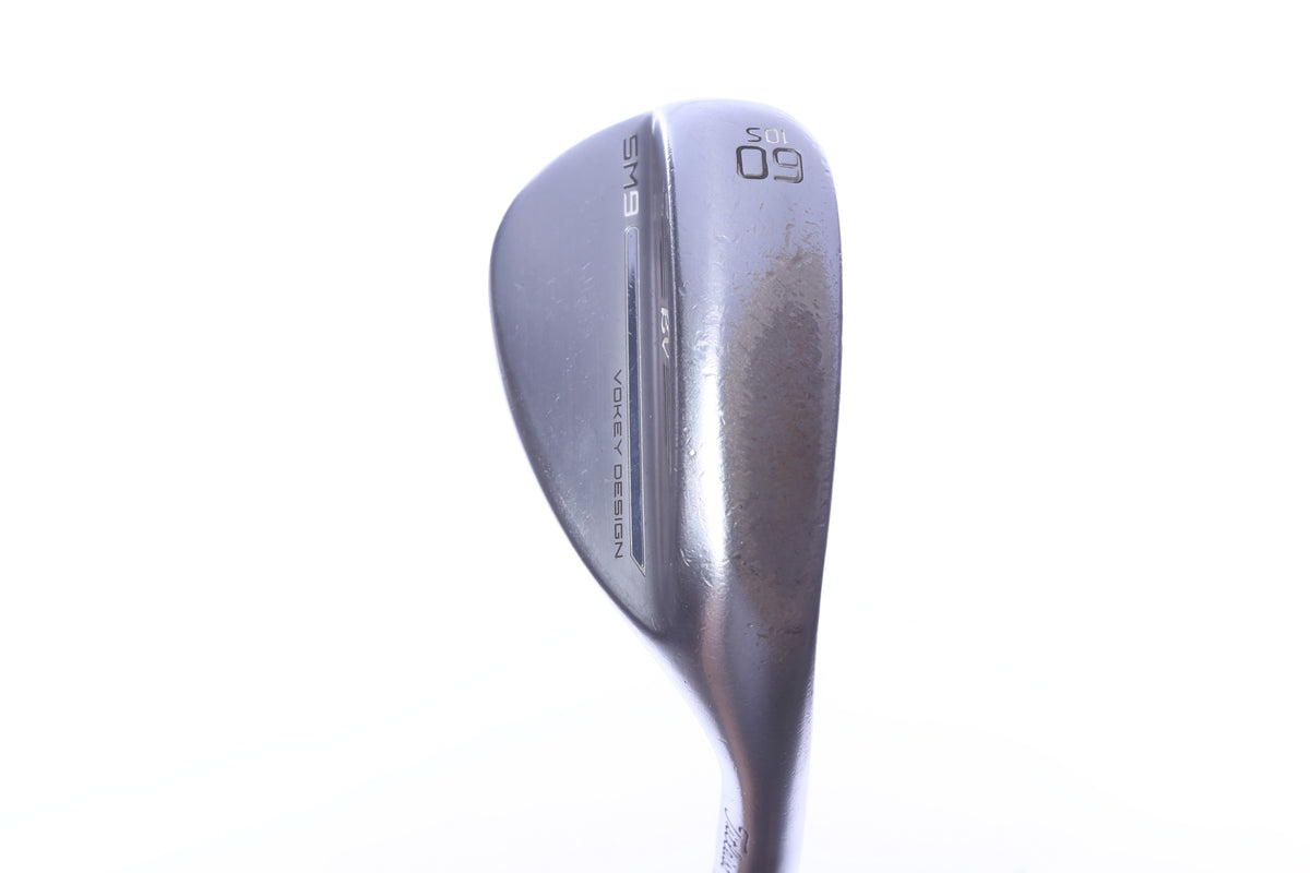 Used Titleist Vokey SM9 Tour Chrome Lob Wedge - Right-Handed - 60 Degrees - Wedge Flex-Next Round