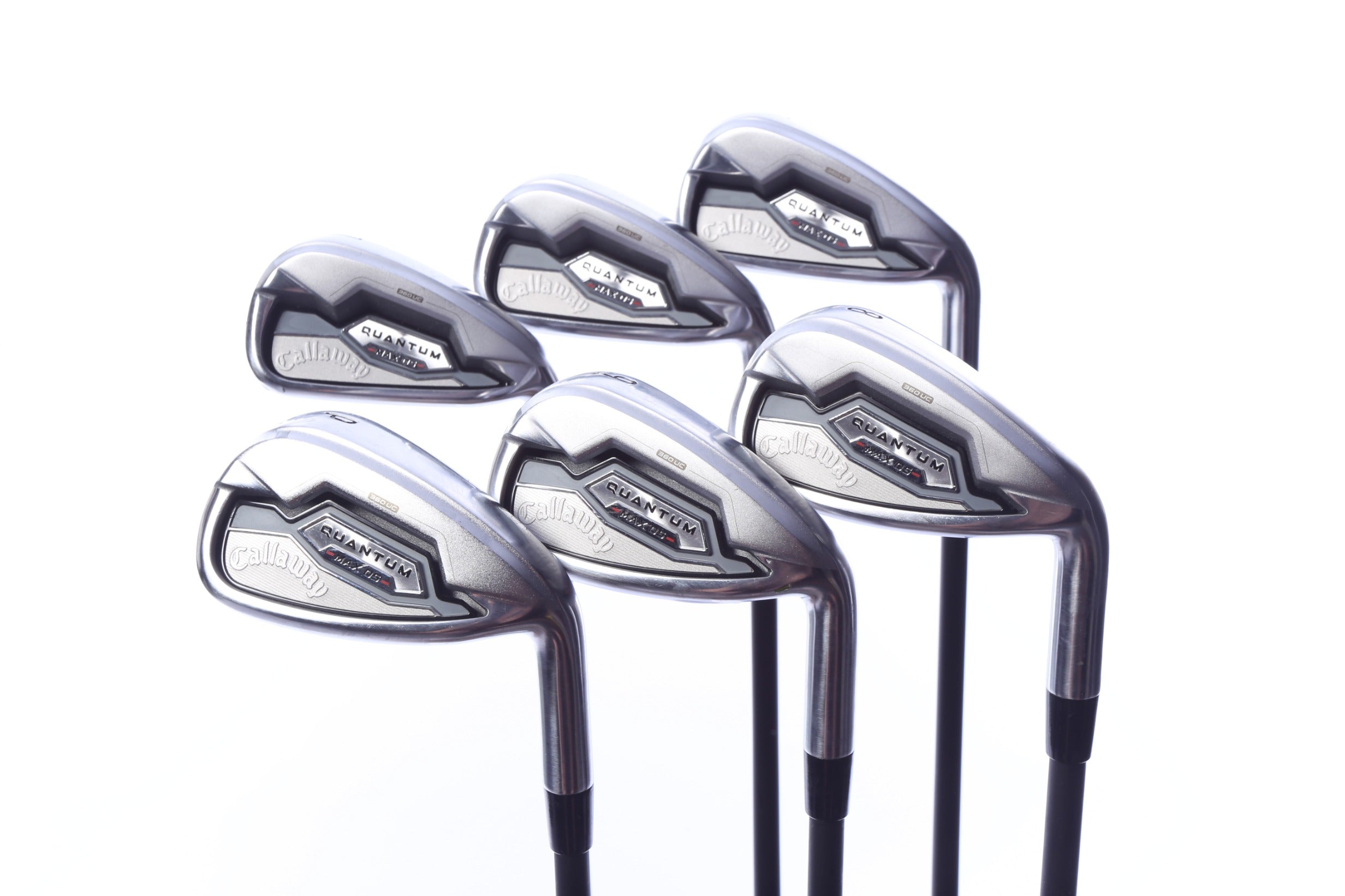 Used Callaway Quantum Max OS Iron Set - Right-Handed - 5-PW - Seniors Flex