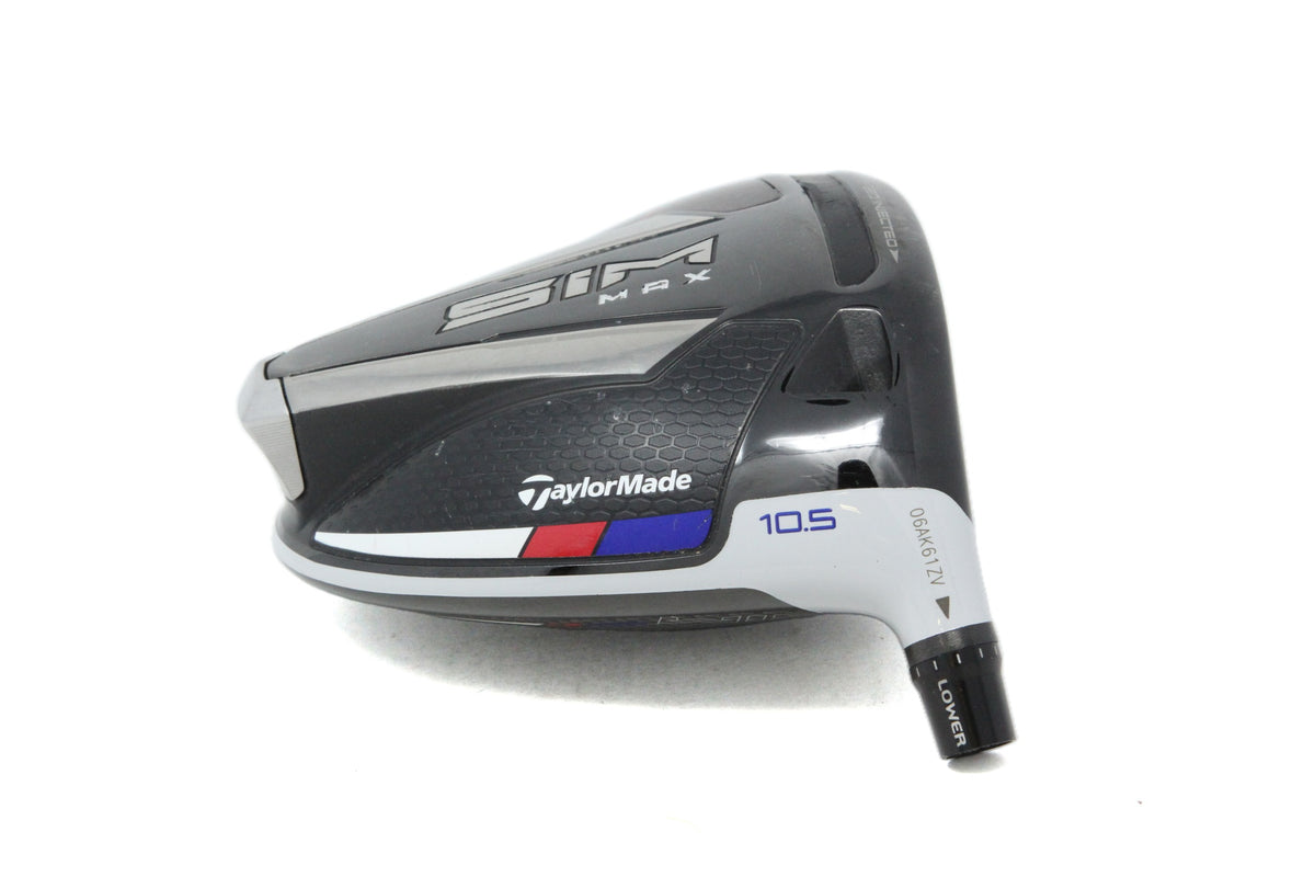 Used TaylorMade SIM MAX USA Driver - HEAD ONLY - Right-Handed - 10.5 Degrees-Next Round