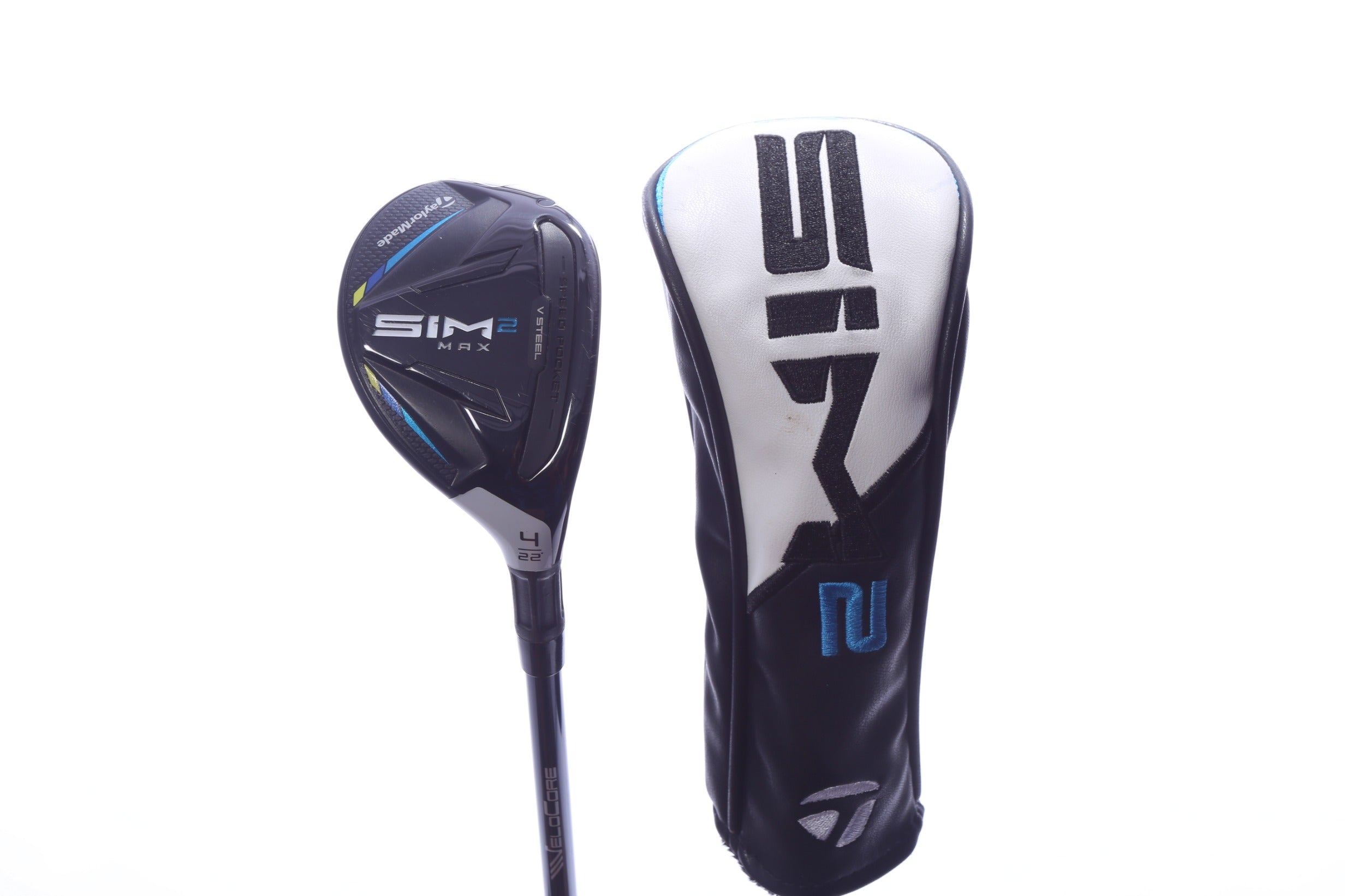 Used TaylorMade SIM2 MAX Rescue 4H Hybrid - Right-Handed - 22 Degrees - Regular Flex-Next Round