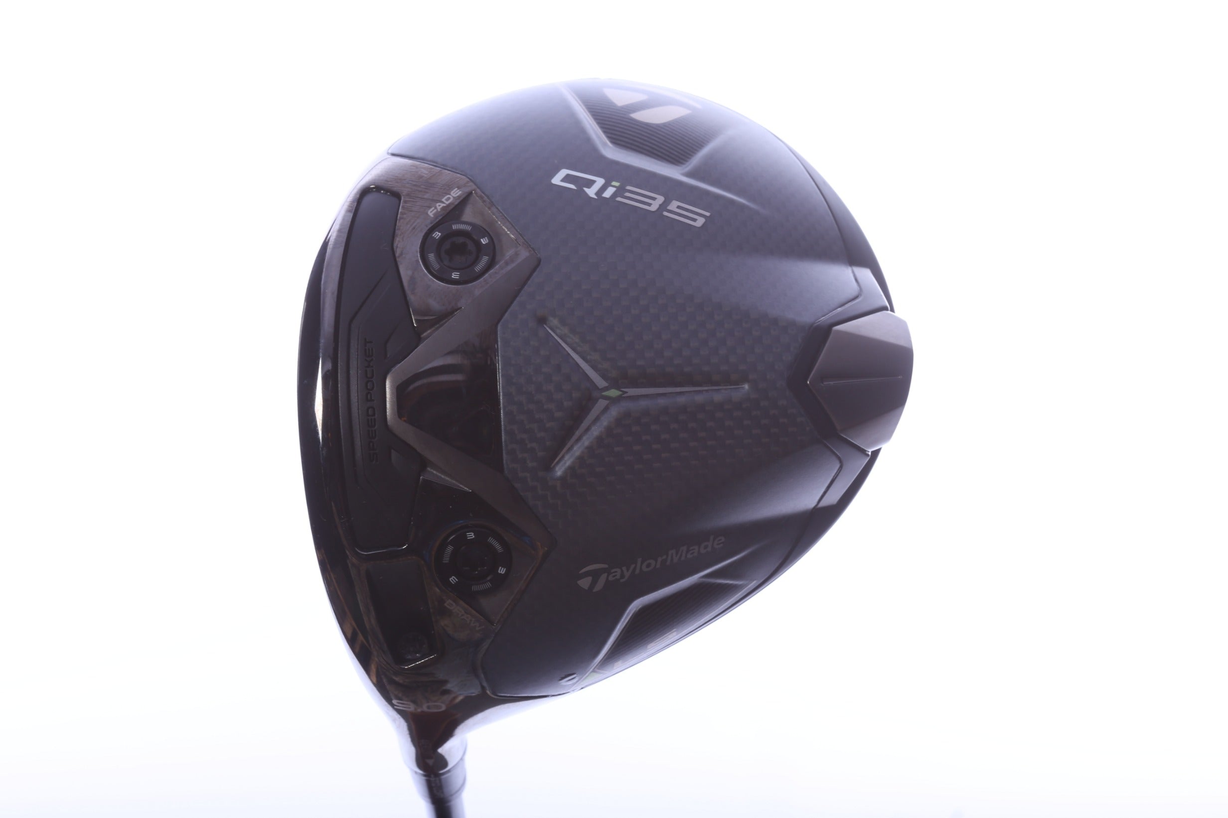 Used TaylorMade Qi35 LS Driver - 9 Degrees - Stiff Flex Project X HZRDUS Smoke Red RDX - Left-Handed