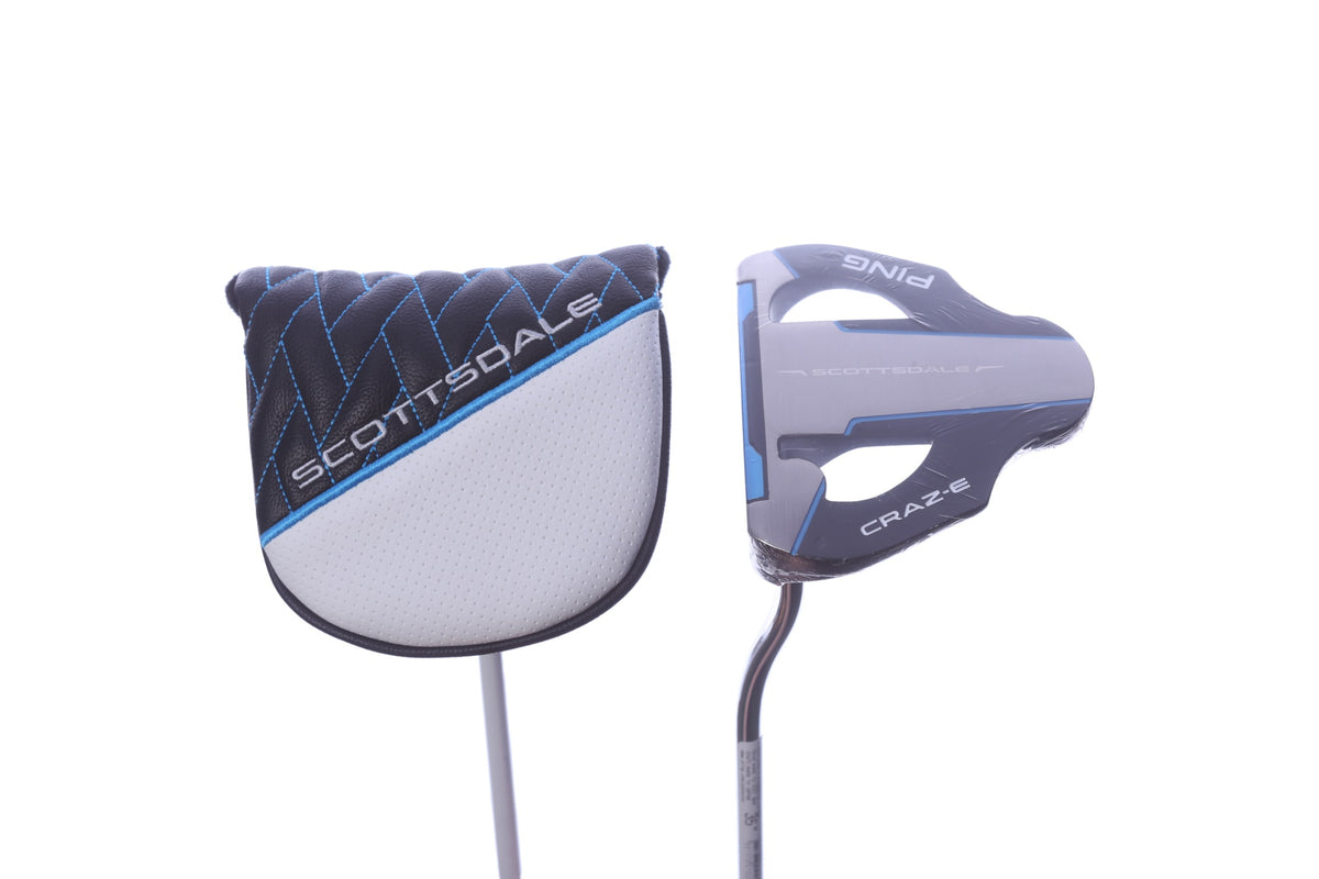 Used Ping 2025 Scottsdale Craz-E Putter - Left-Handed - 35 in - Mallet