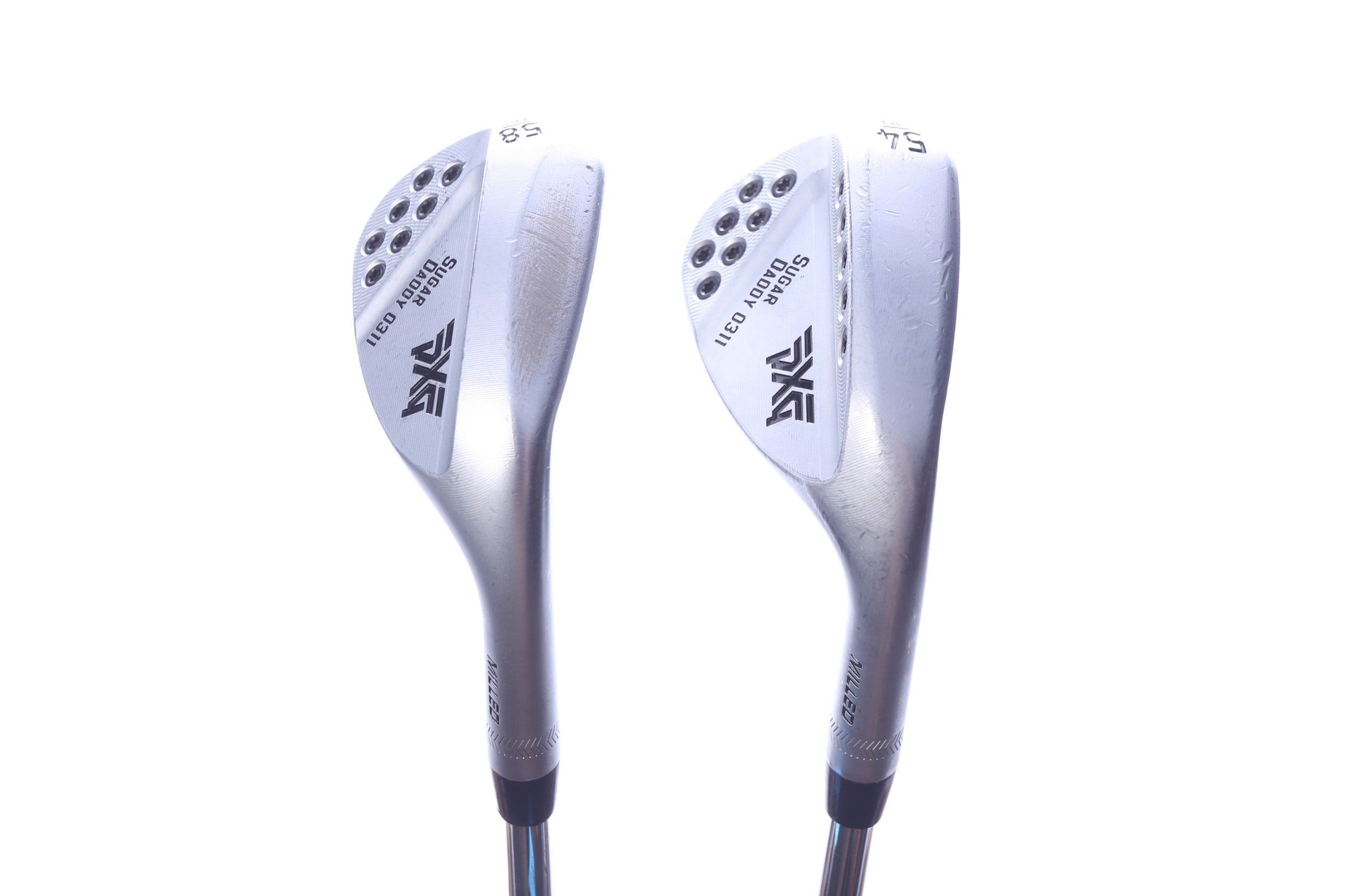 Used PXG 0311 Sugar Daddy Wedge Set - Right-Handed - 54*, 58* - Stiff Flex-Next Round