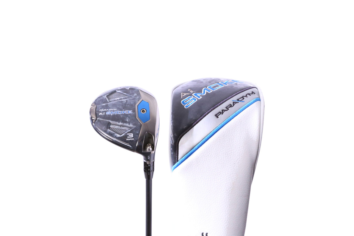 Used Callaway Paradym Ai Smoke MAX 3-Wood - Right-Handed - 15 Degrees - Regular Flex