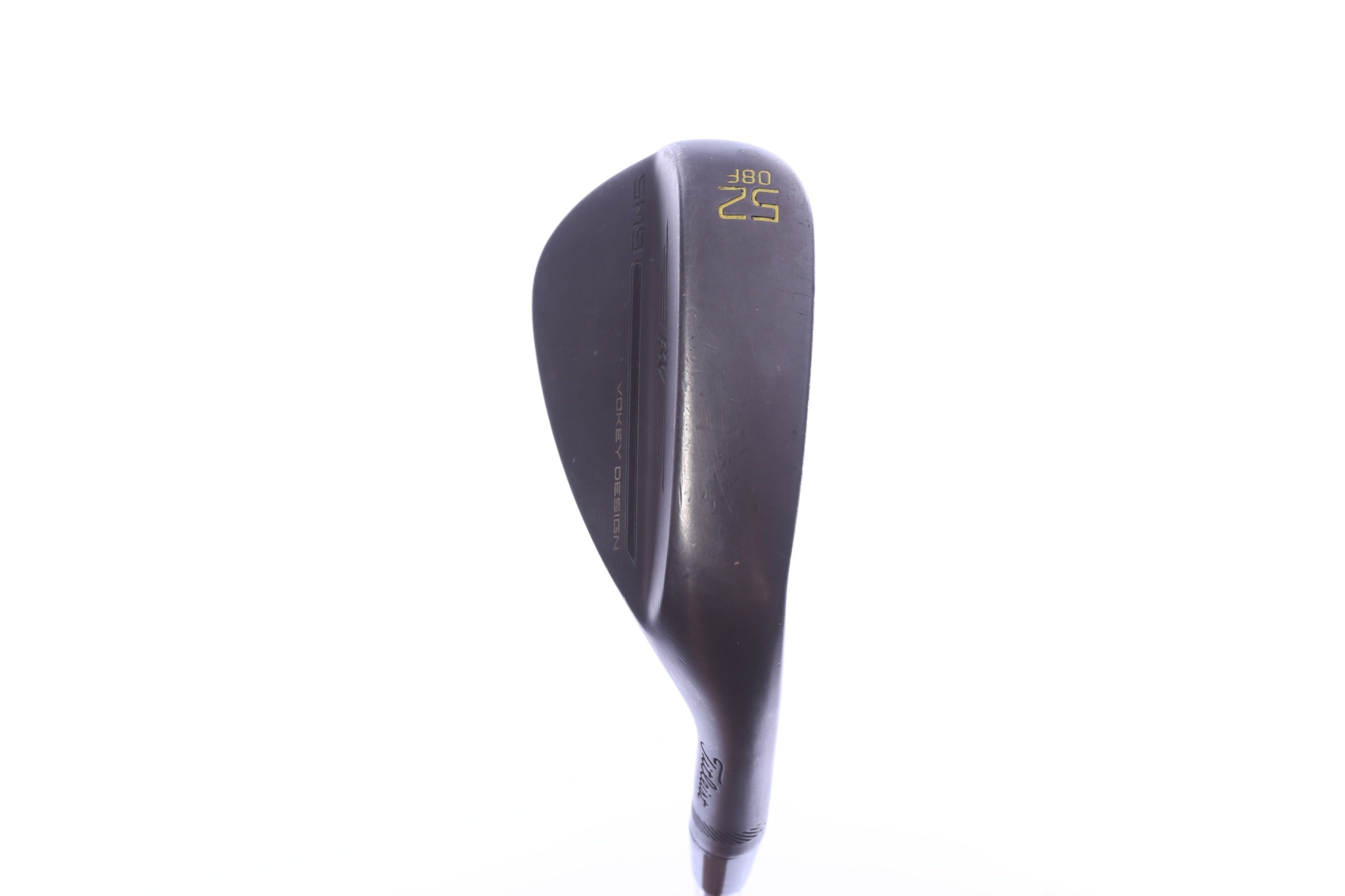 Used Titleist Vokey SM9 Jet Black Approach Wedge - Right-Handed - 52 Degrees - Wedge Flex