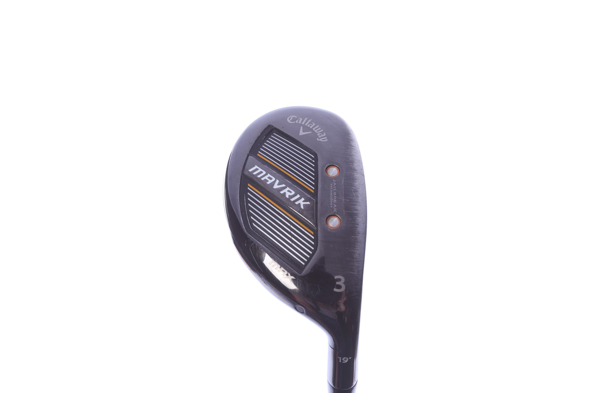 Used Callaway Mavrik Max 3H Hybrid - Right-Handed - 19 Degrees - Extra Stiff Flex-Next Round