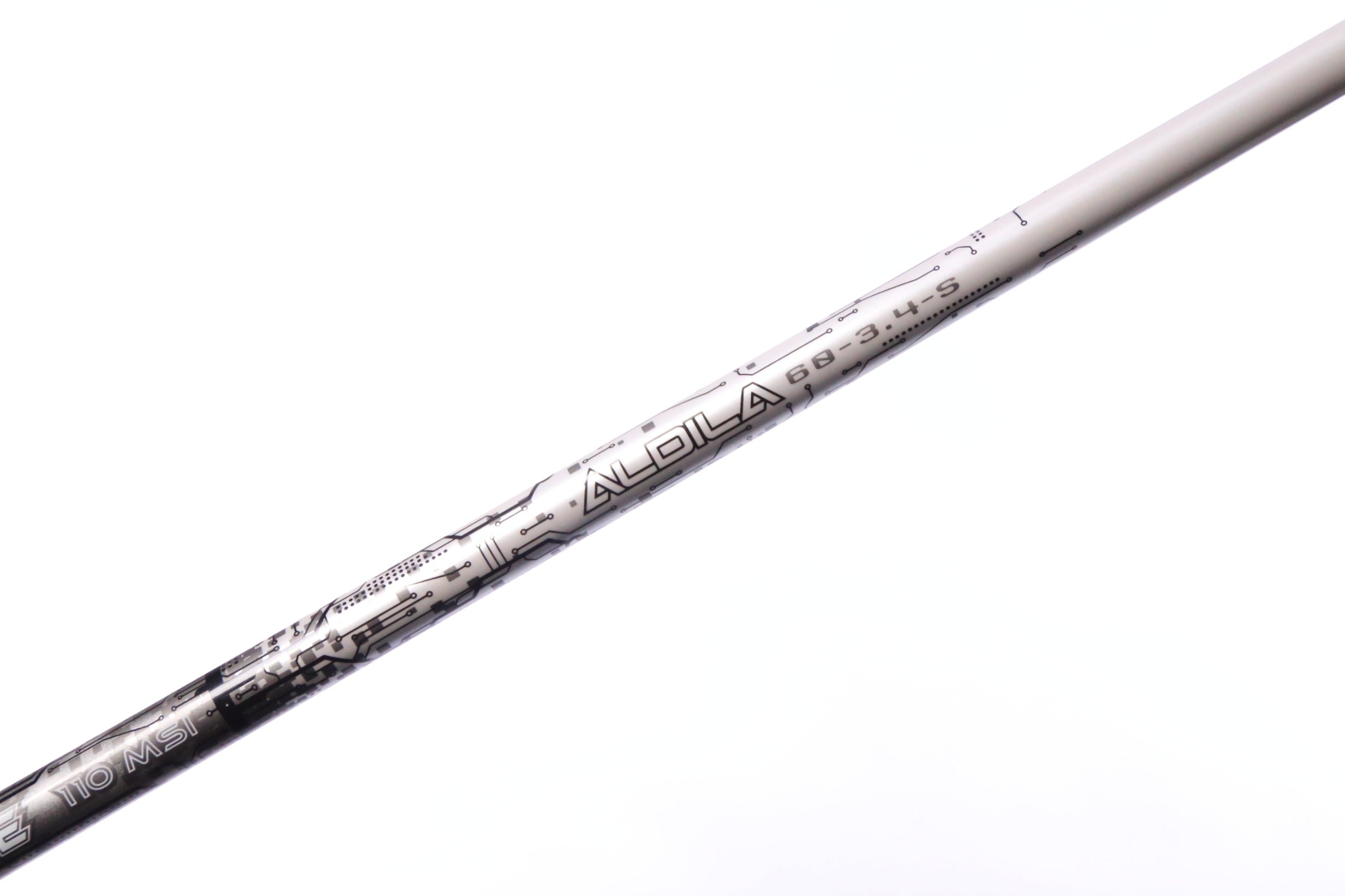 Used Aldila Rogue Silver 110 M.S.I. Driver Shaft Stiff Flex Graphite - 43.75 in - Titleist Surefit Adapter-Next Round