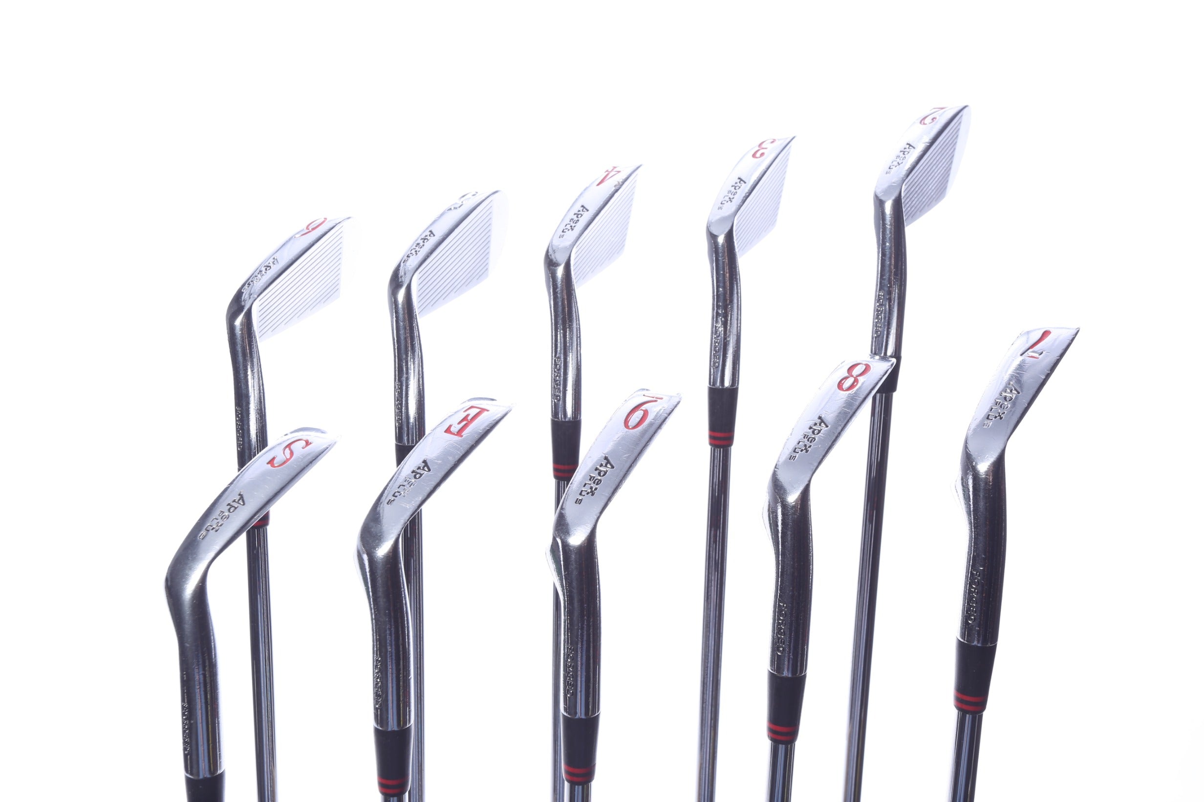 Used Ben Hogan Apex Plus Iron Set - Right-Handed - 2-EW, SW - Regular Flex