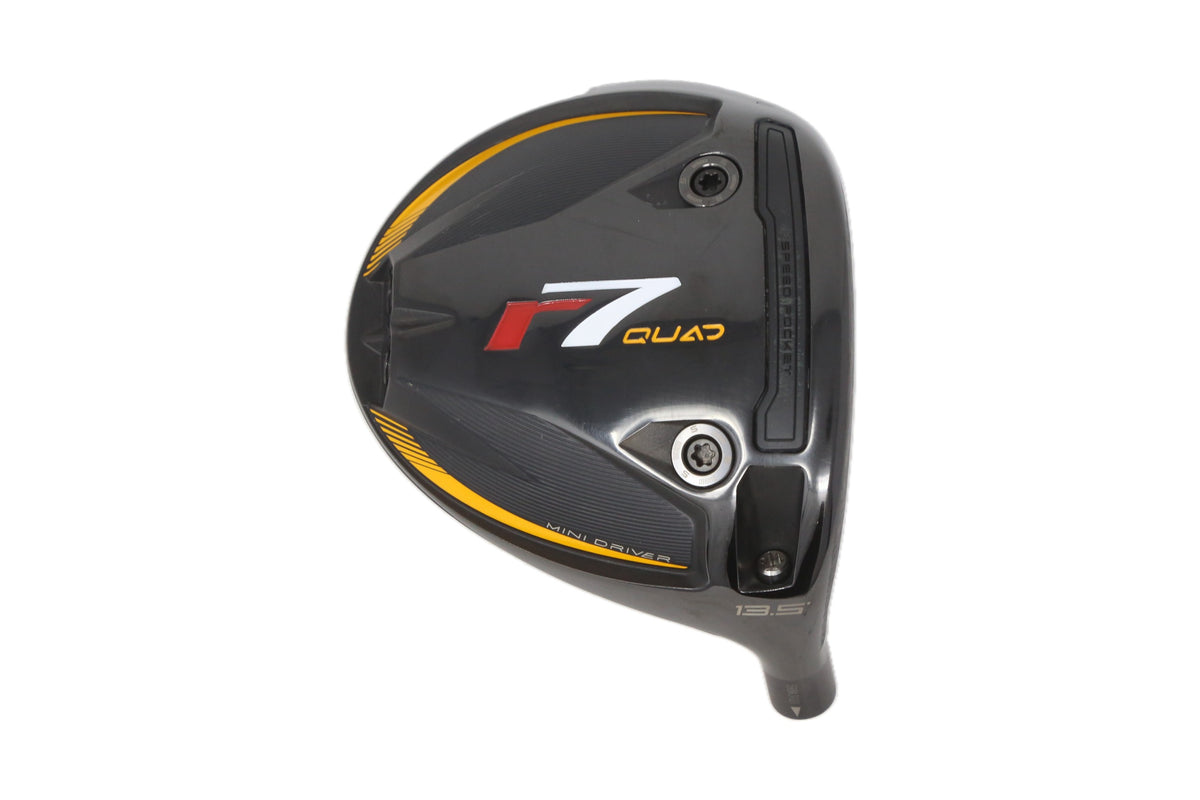 Used TaylorMade r7 Quad Mini Driver - HEAD ONLY - Right-Handed - 13.5 Degrees