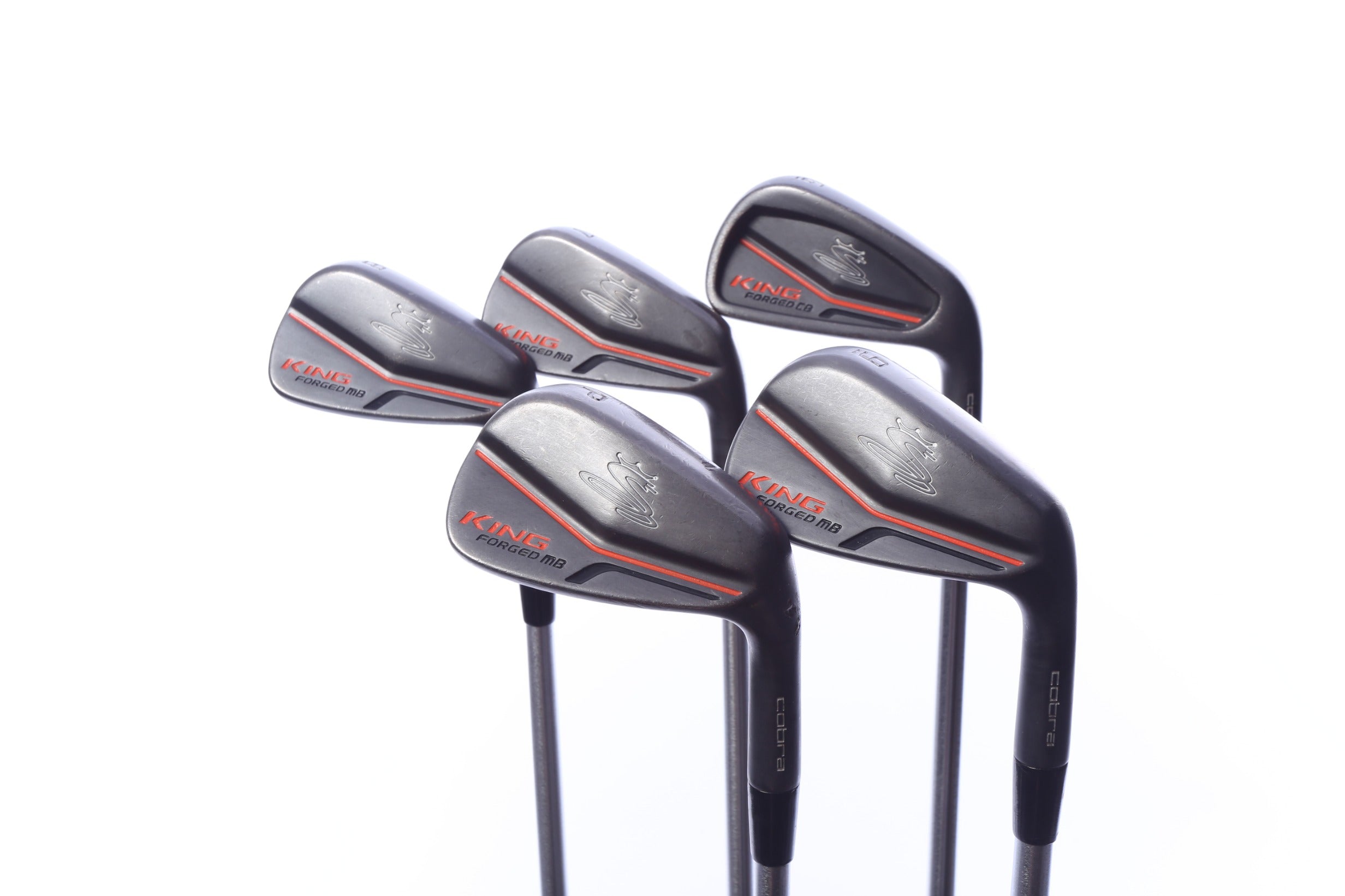 Used Cobra 2019 KING Forged MB Iron Set - Right-Handed - 6-PW - Stiff Flex