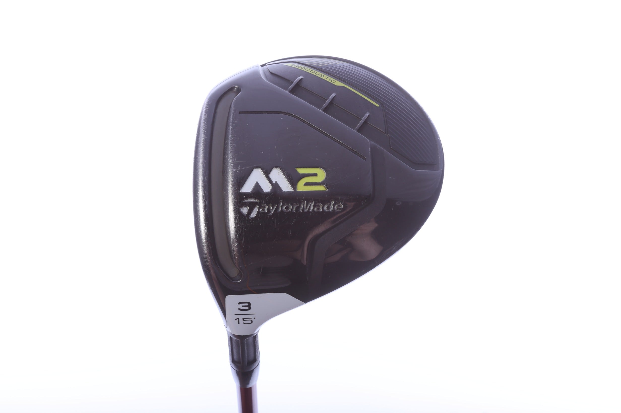 Used TaylorMade M2 2017 3-Wood - Left-Handed - 15 Degrees - Stiff Flex