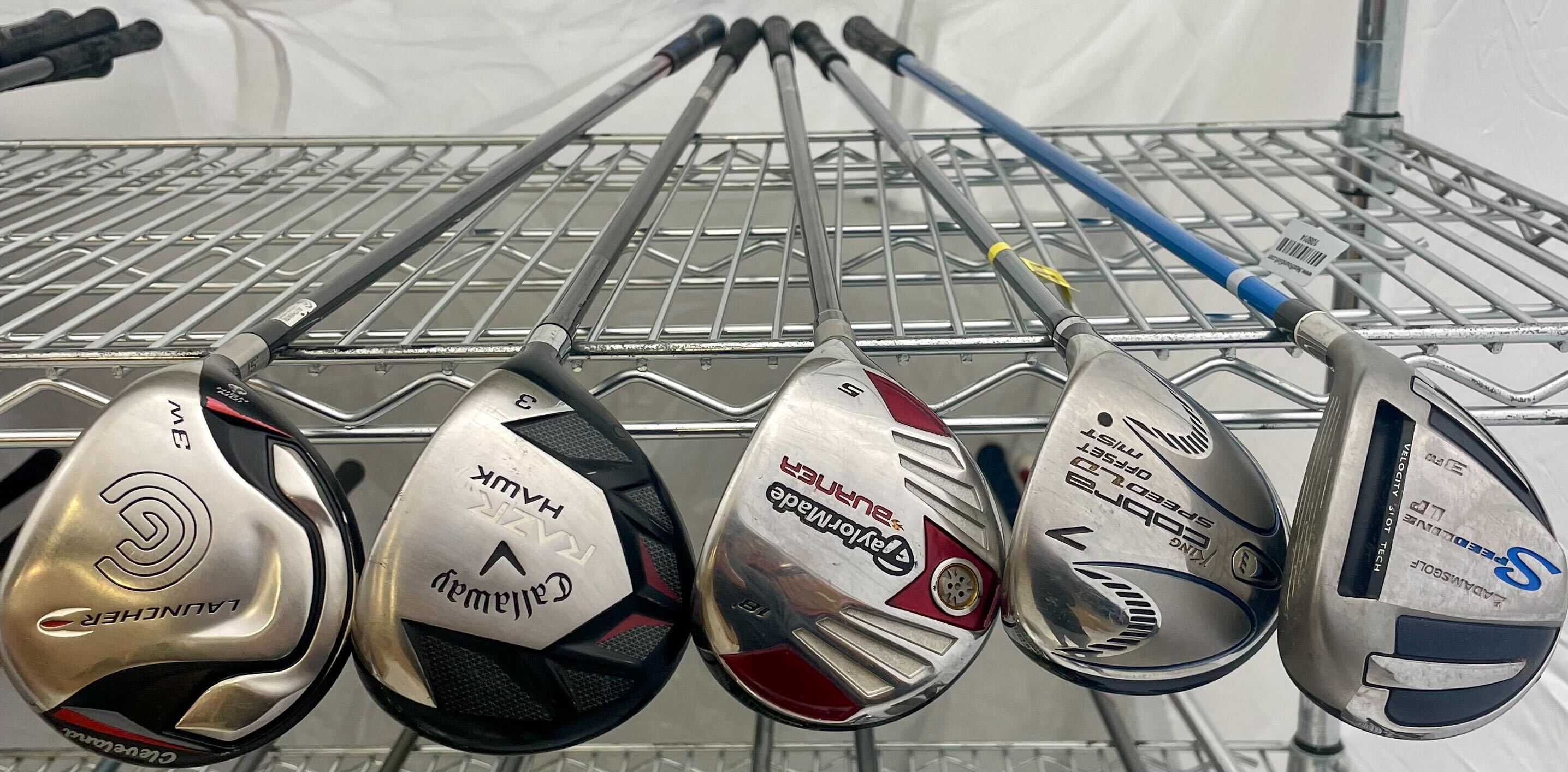 Wholesale Lot of 30 Golf Clubs - Fairway Woods-Next Round