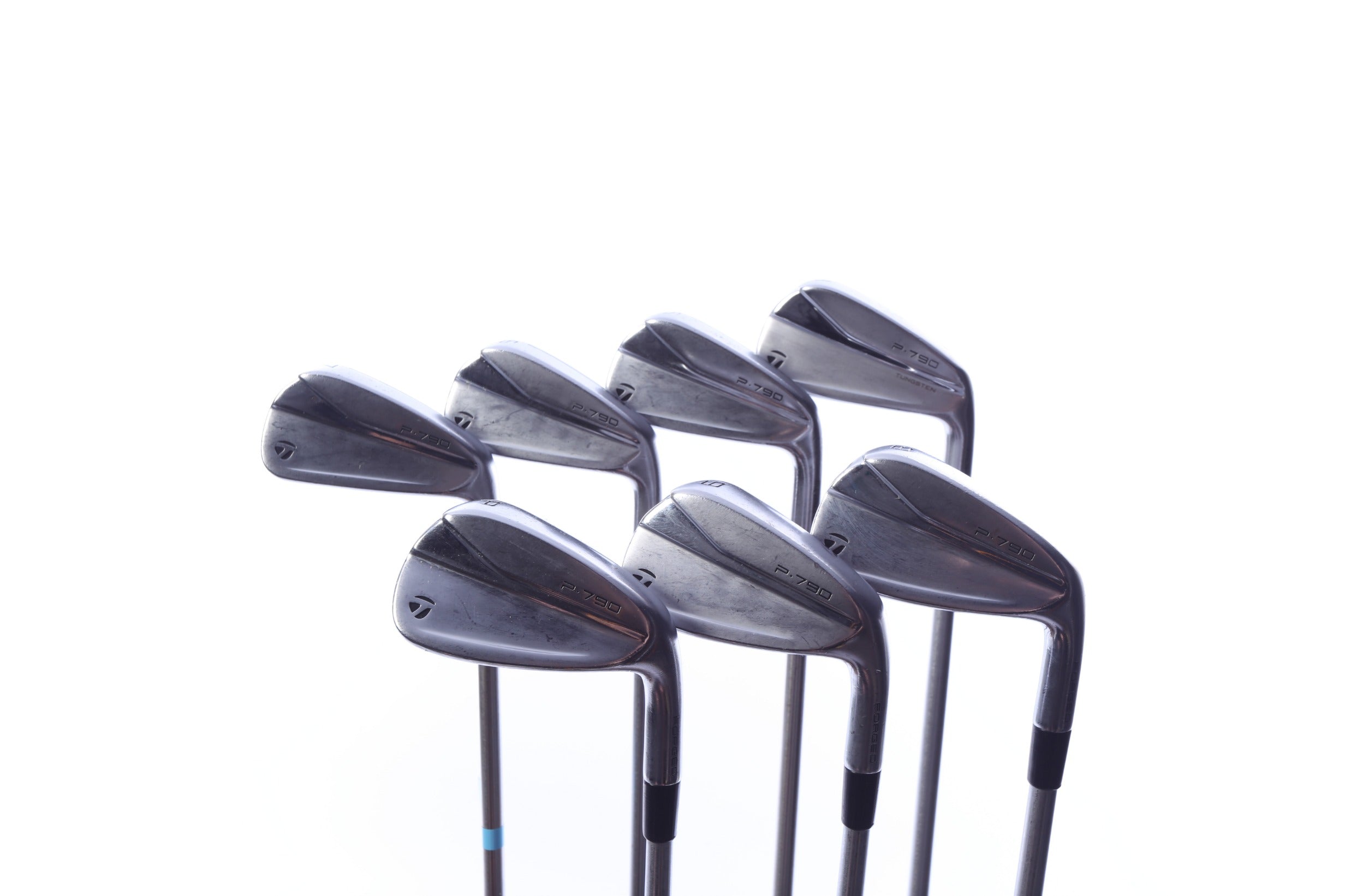 Used TaylorMade 2021 P790 Iron Set - Right-Handed - 4-PW - Stiff Flex