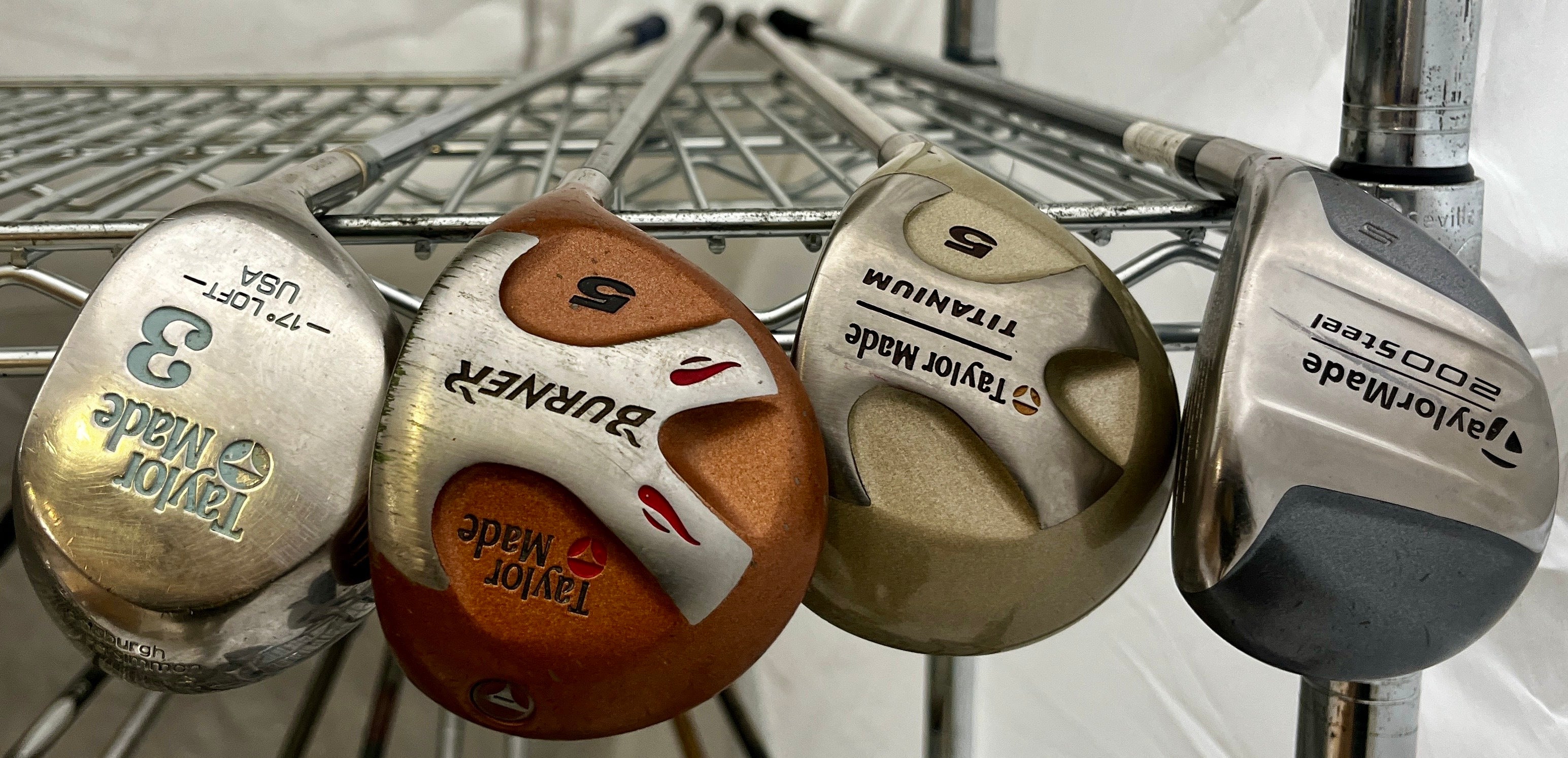 Wholesale Lot of 40 Golf Clubs - TaylorMade Fairway Woods-Next Round