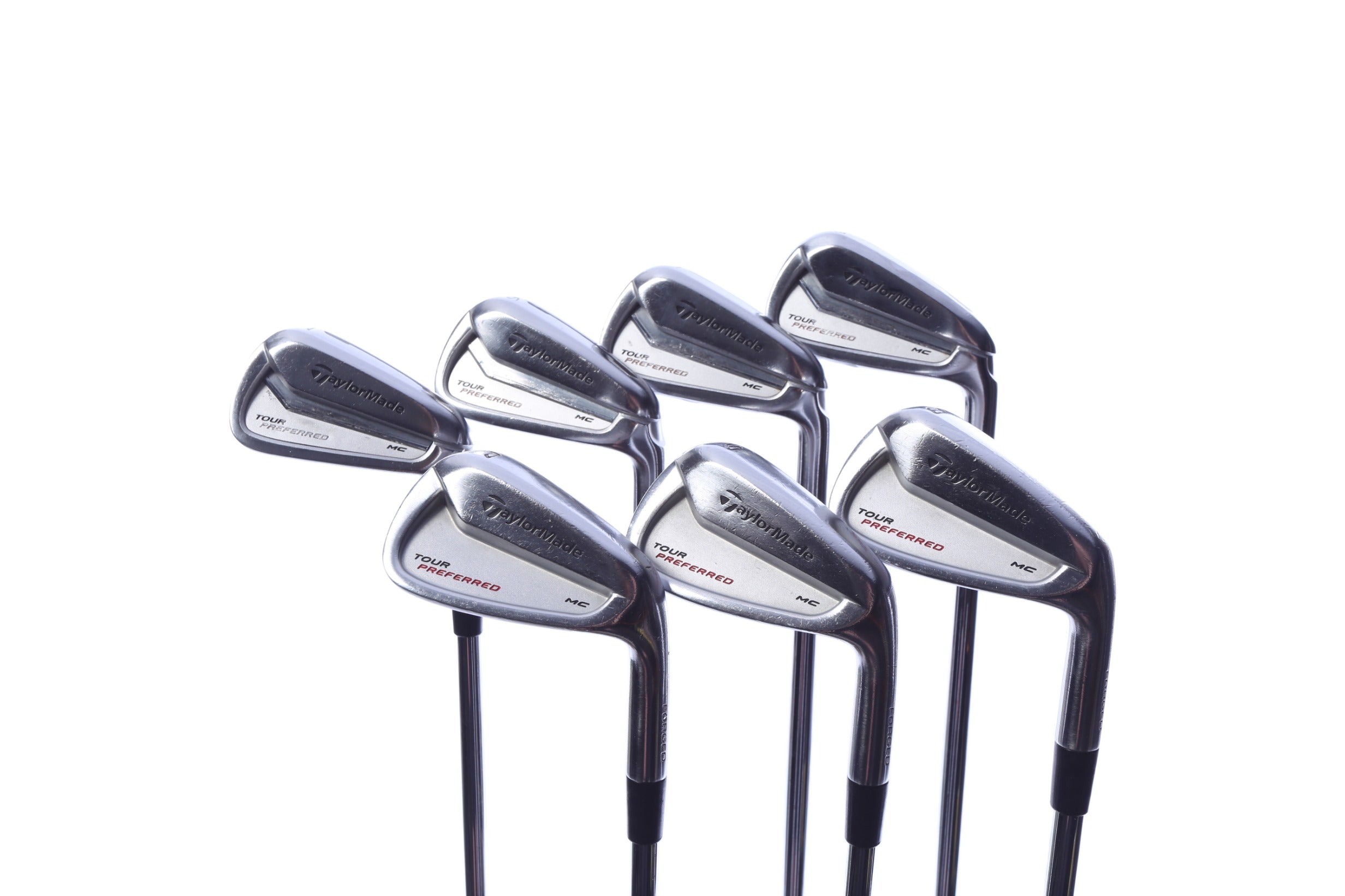 Used TaylorMade Tour Preferred MC Iron Set - Right-Handed - 4-PW - Stiff Flex