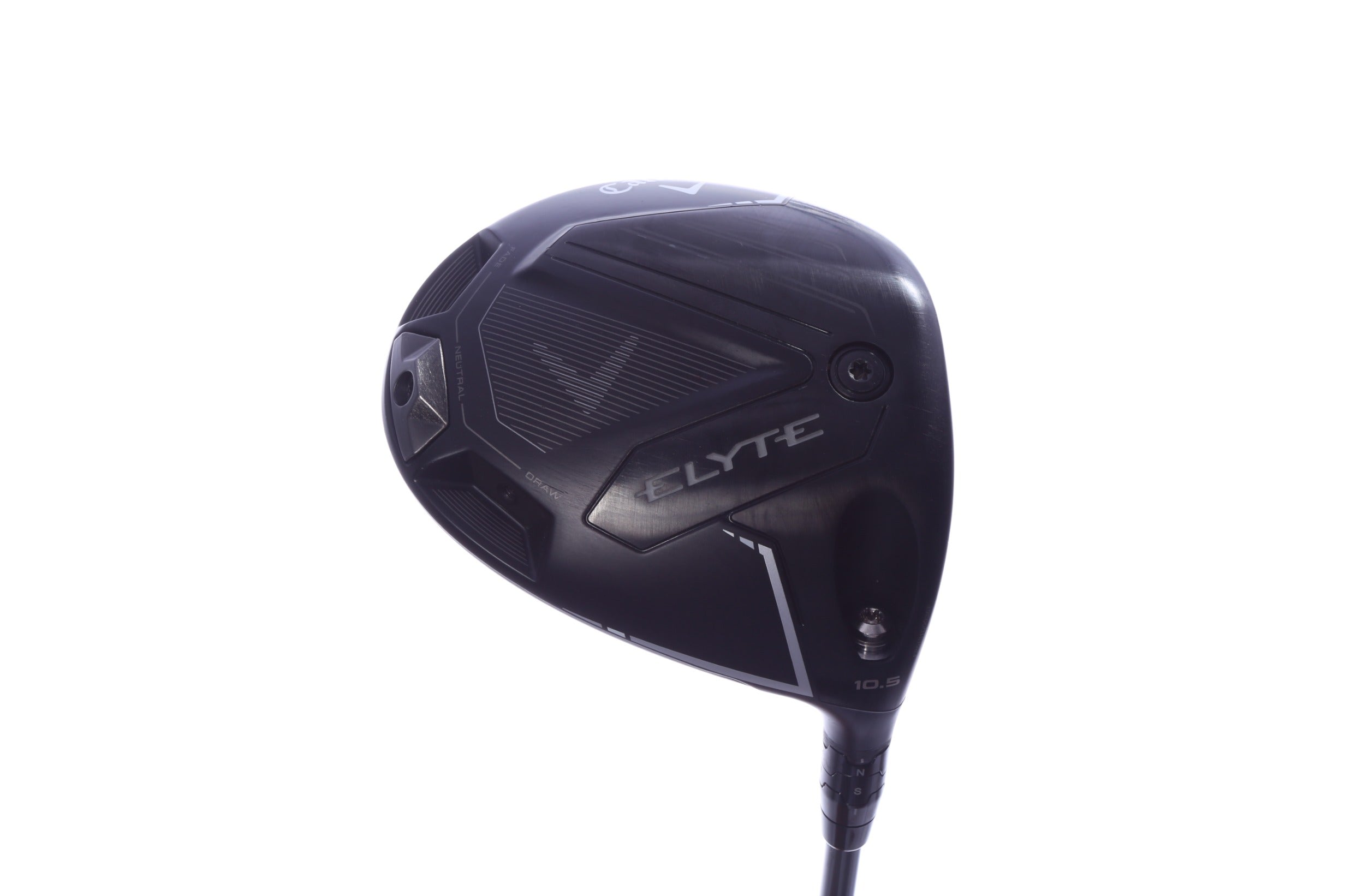 Used Callaway Elyte Night Edition Driver - 10.5 Degrees - Stiff Flex Project X Denali Charcoal - Right-Handed-Next Round