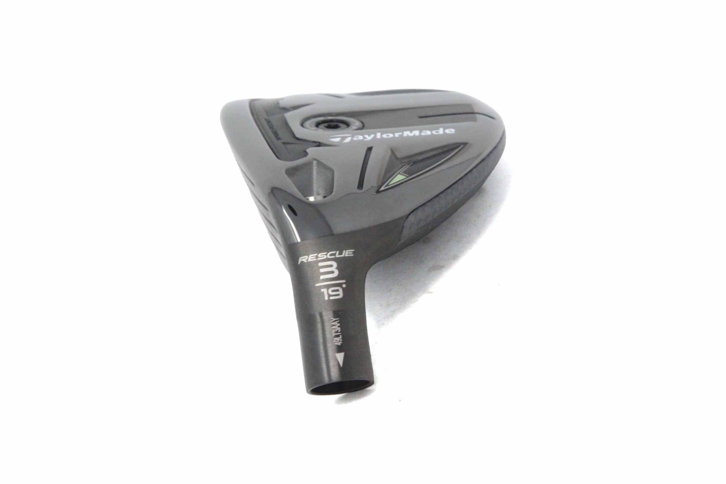 Used TaylorMade Qi35 Rescue 3H - HEAD ONLY - Left-Handed - 19 Degrees