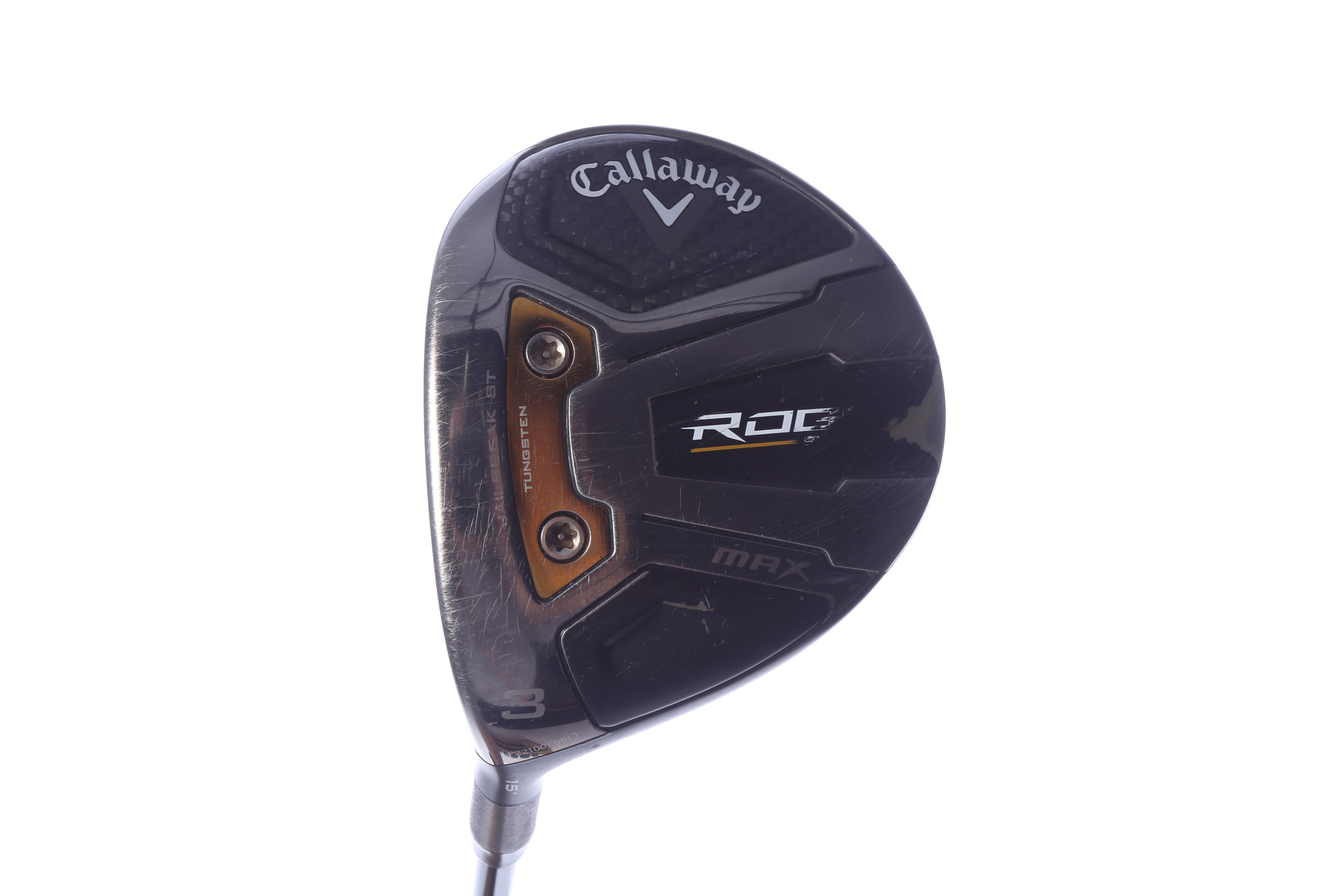 Used Callaway Rogue ST MAX 3-Wood - Left-Handed - 15 Degrees - Stiff Flex-Next Round