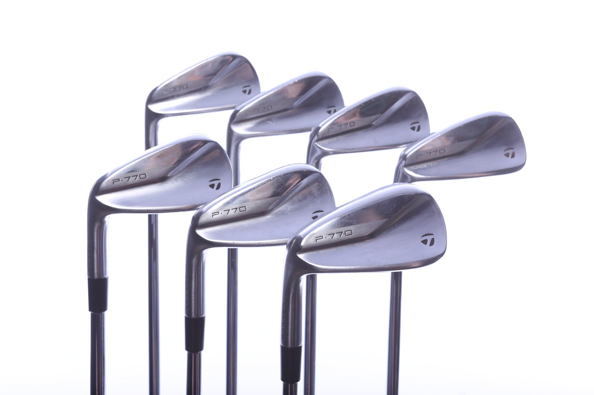 Used TaylorMade 2020 P770 Iron Set - Left-Handed - 4-PW - Stiff Flex