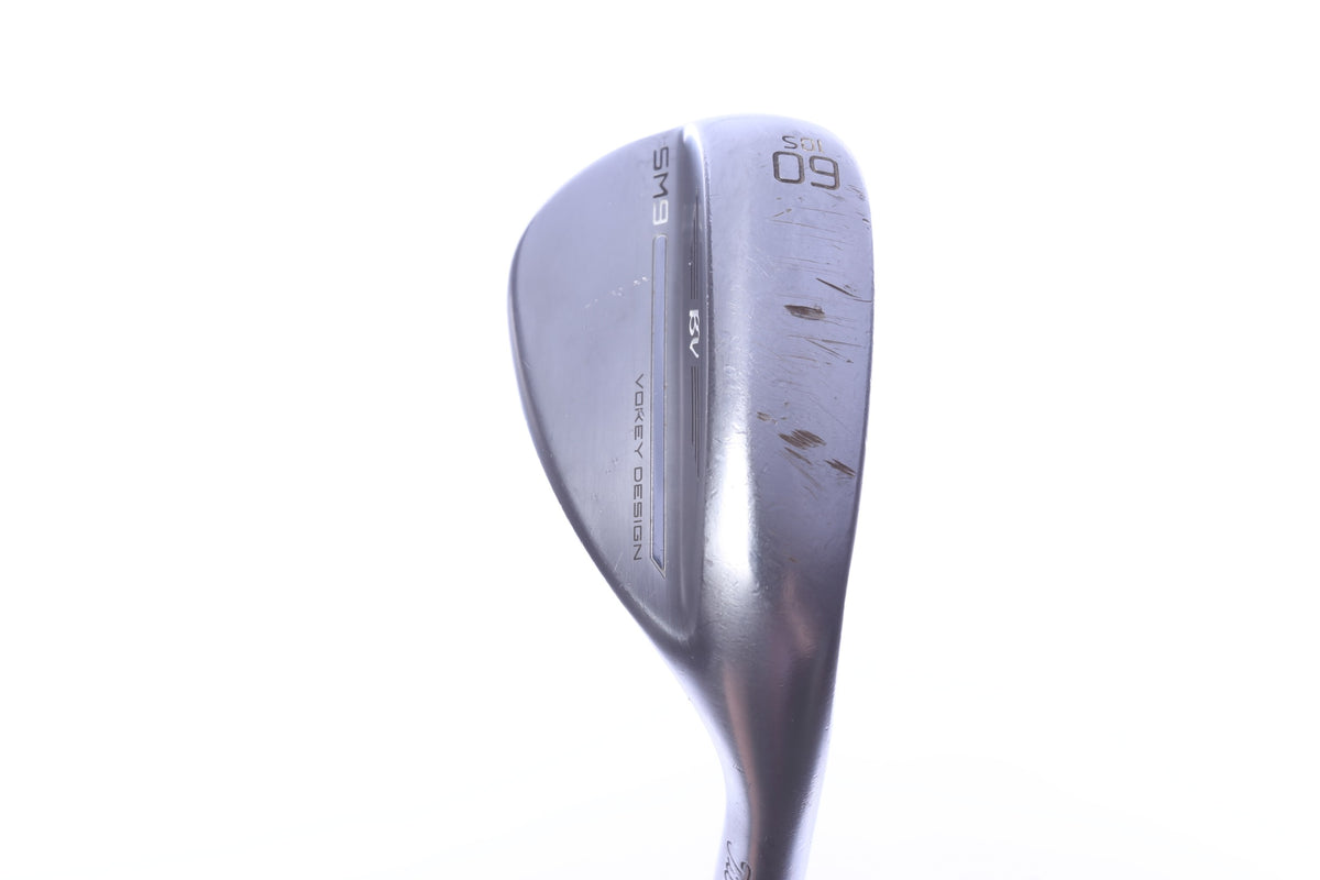 Used Titleist Vokey SM9 Tour Chrome Lob Wedge - Right-Handed - 60 Degrees - Regular Flex