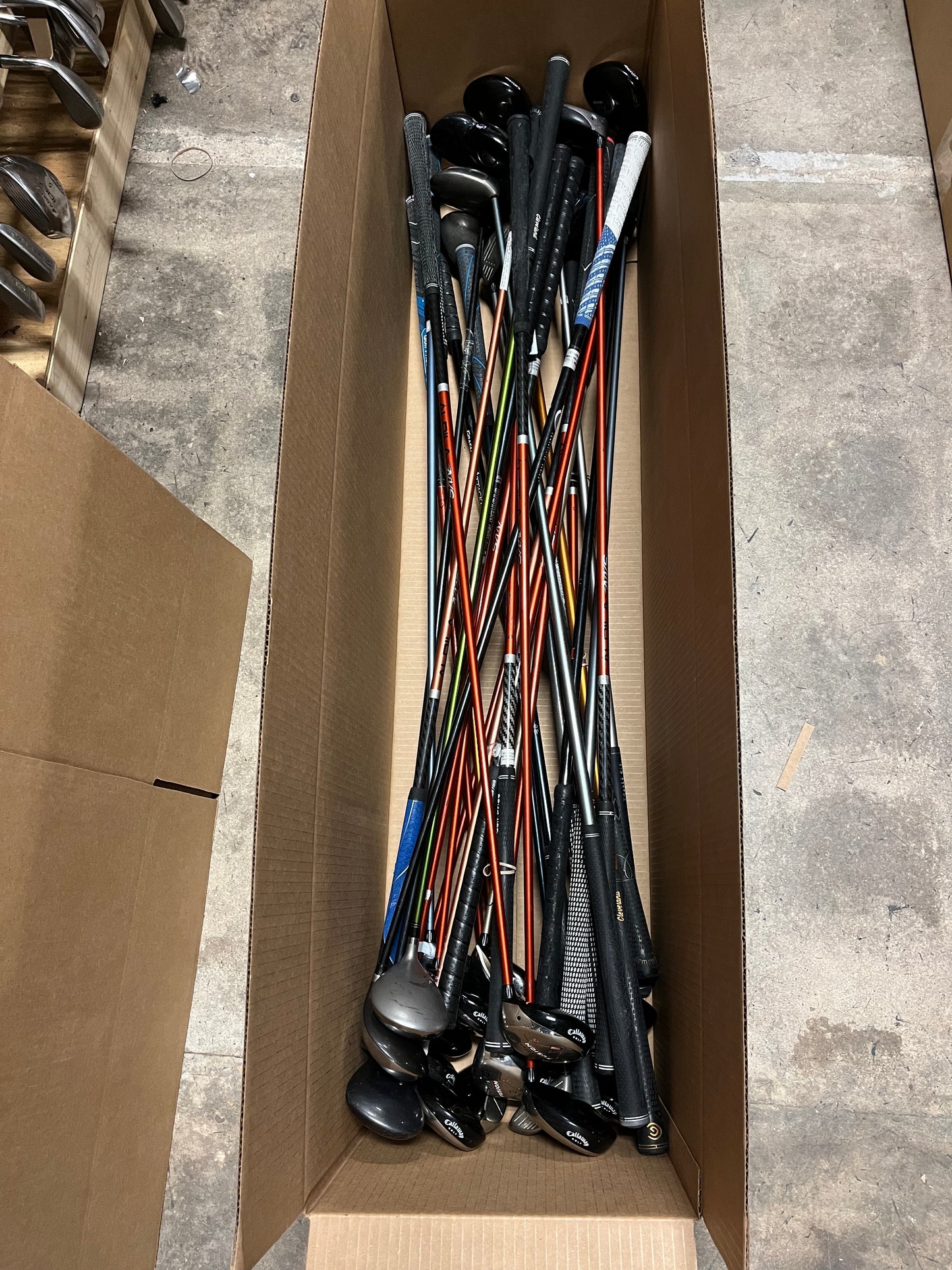 Wholesale Lot of 30 Cleveland, Callaway BB Fusion, Hawk Eye Woods-Next Round