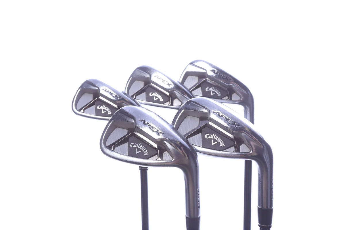 Used Callaway Apex 21 Iron Set - Right-Handed - 6-PW - Stiff Flex