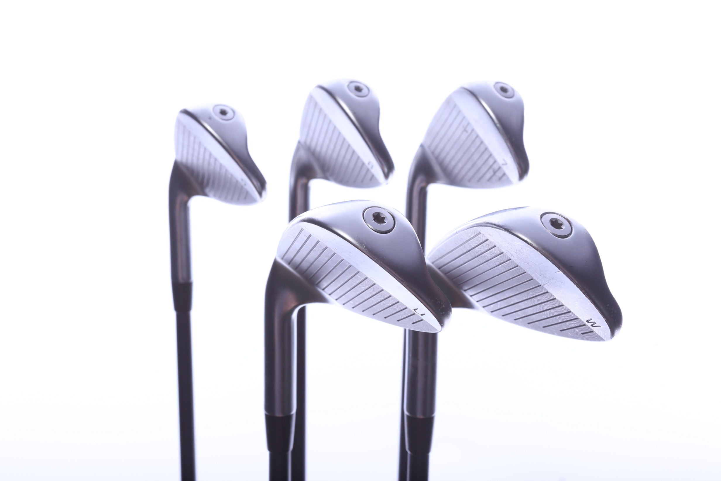Used Ping G410 Iron Set - Right-Handed - 7-PW, UW - Soft Regular Flex