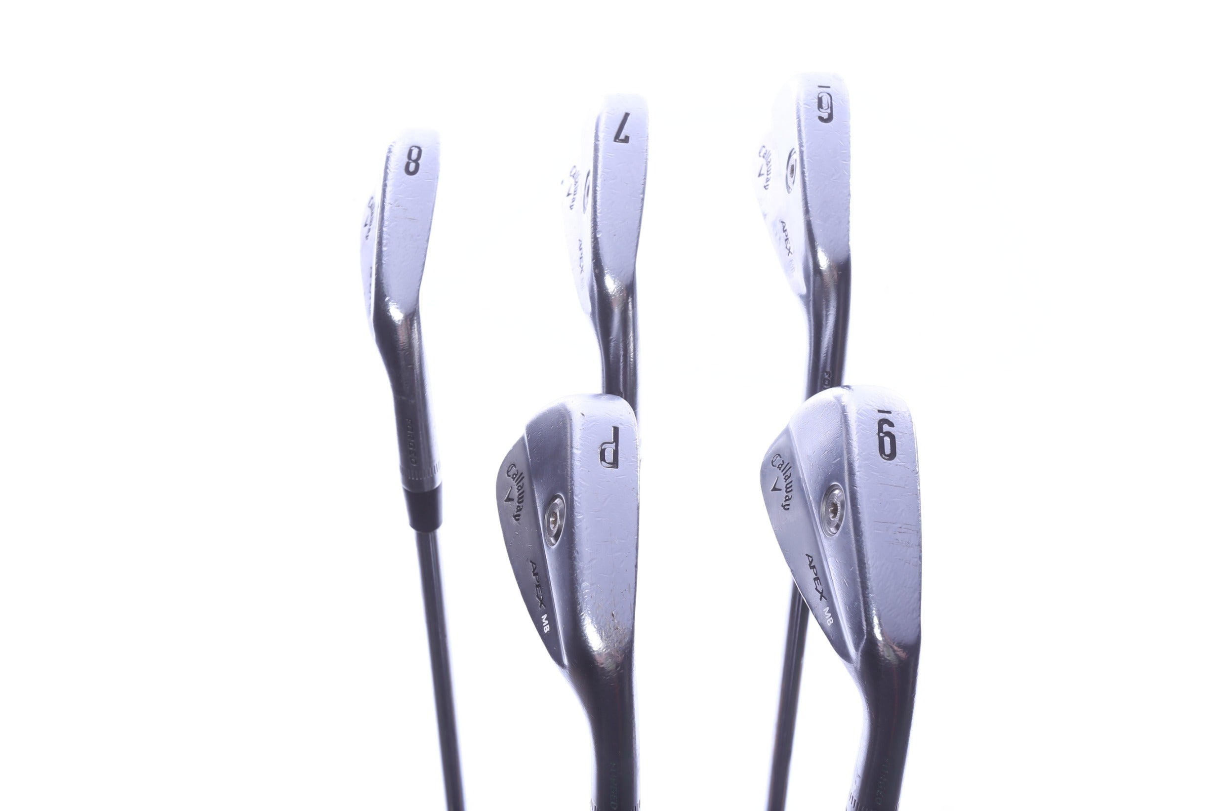 Used Callaway Apex MB 21 Iron Set - Right-Handed - 6-PW - Stiff Flex