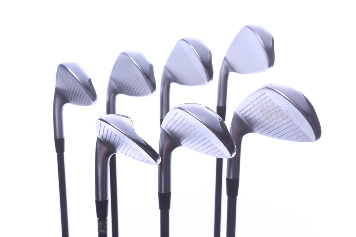 Used Mizuno JPX 921 Hot Metal Iron Set - Right-Handed - 5-PW, GW - Seniors Flex