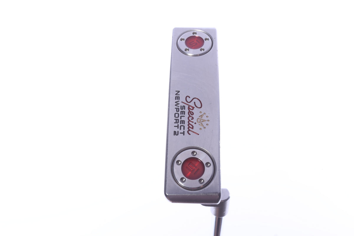 Used Titleist Scotty Cameron Special Select Newport 2 Putter - Right-Handed - 34 in - Blade