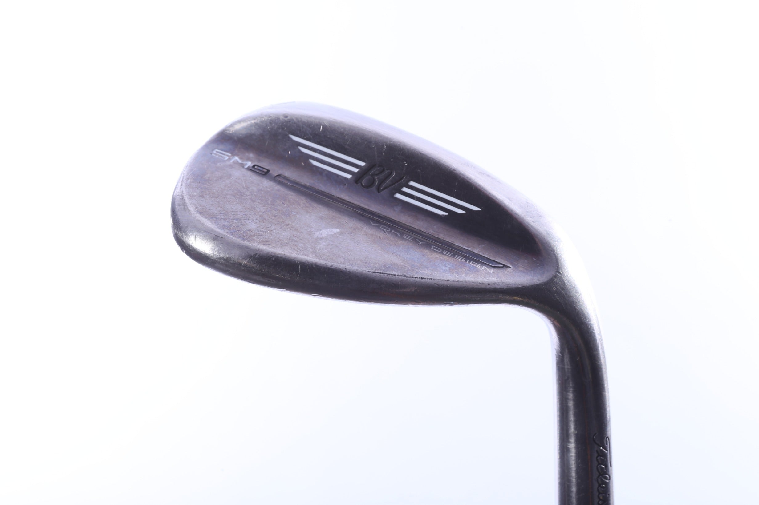 Used Titleist Vokey SM9 Brushed Steel Lob Wedge - Right-Handed - 60 Degrees - Wedge Flex-Next Round