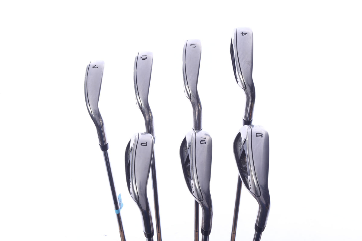 Used Callaway Rogue ST MAX Iron Set - Right-Handed - 4-PW - Stiff Flex