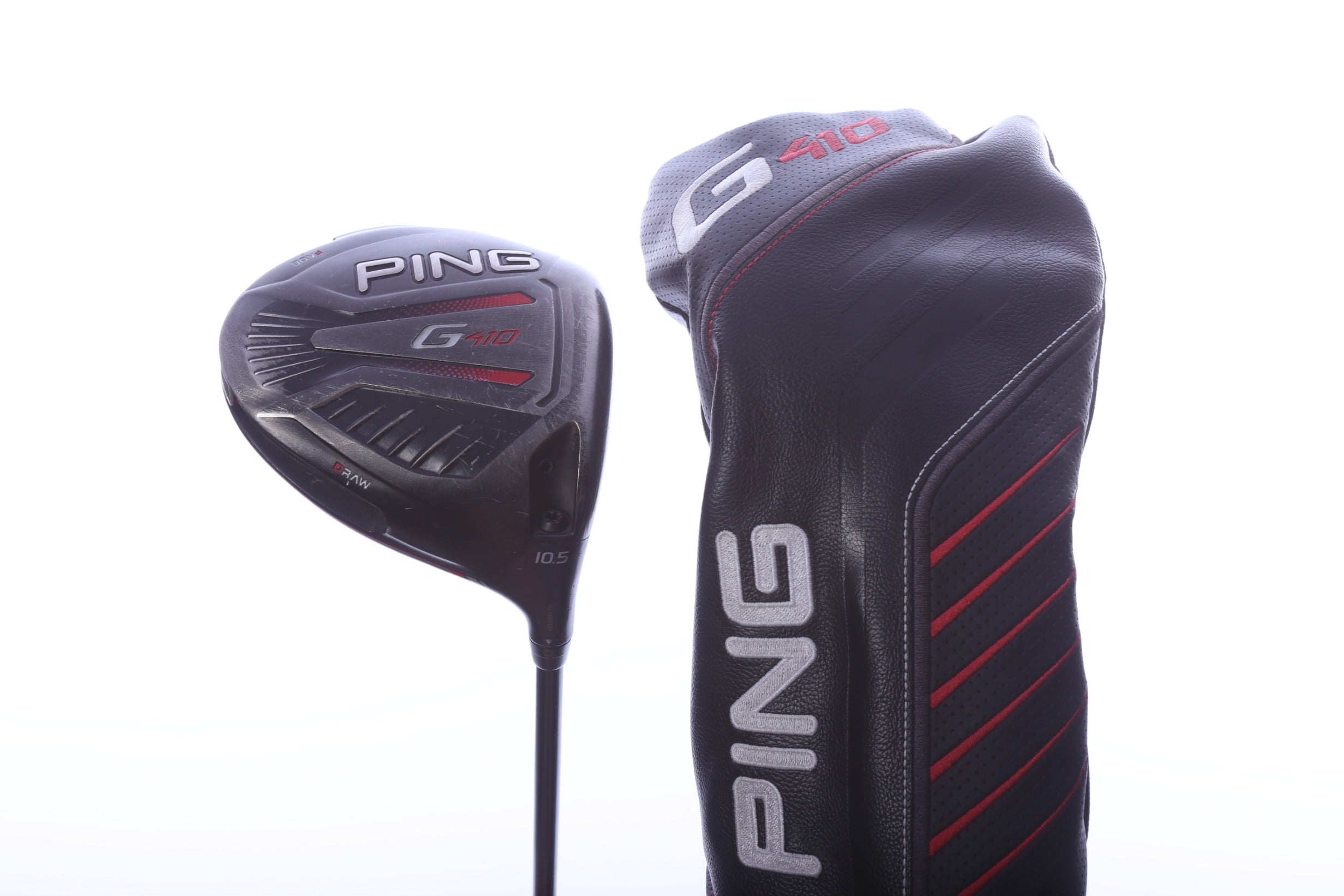 Used Ping G410 Plus Driver - 10.5 Degrees - Regular Flex Ping Alta Cb red - Right-Handed