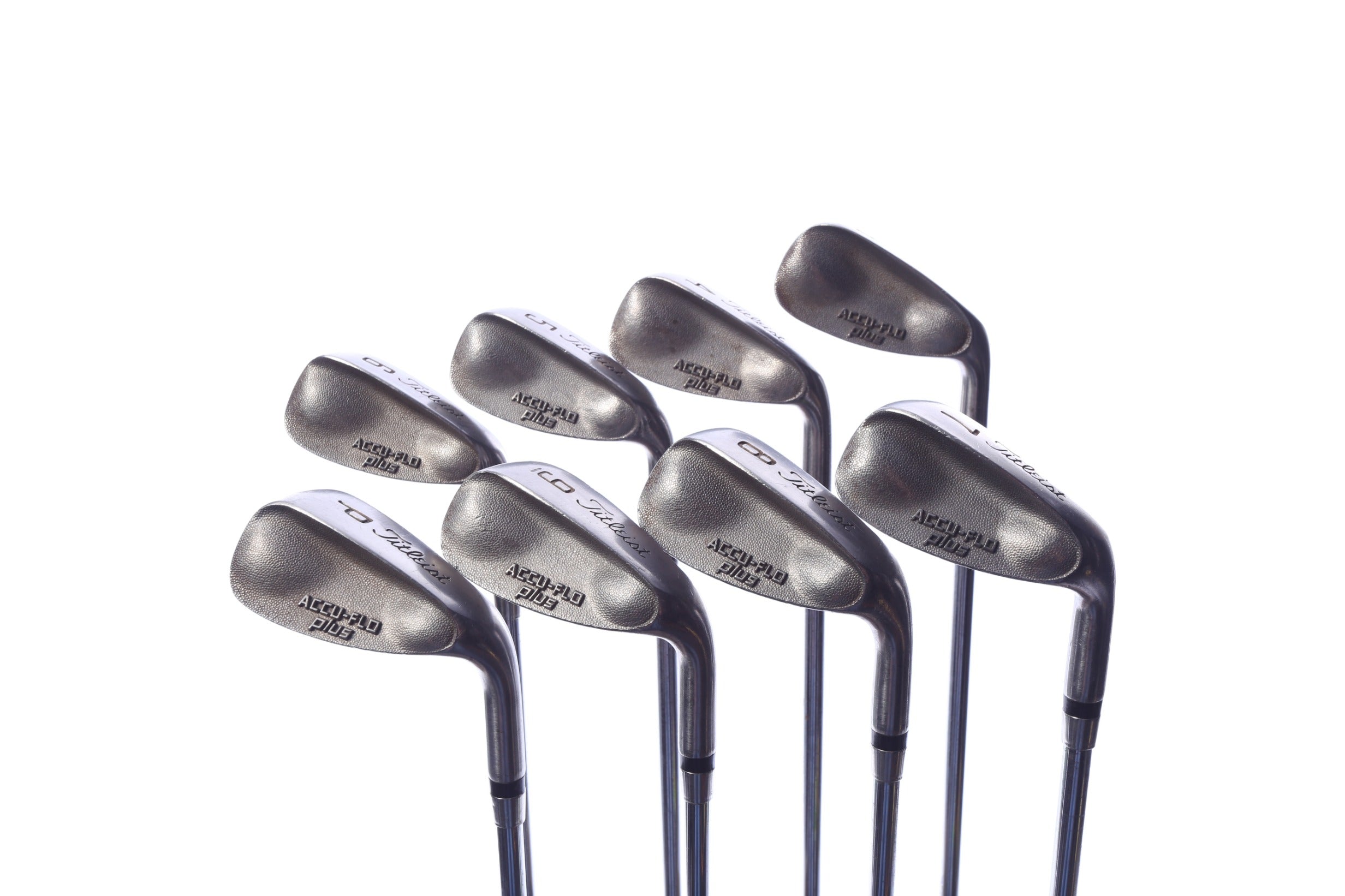 Used Titleist Accu-Flo Iron Set - Right-Handed - 3-PW - Regular Flex