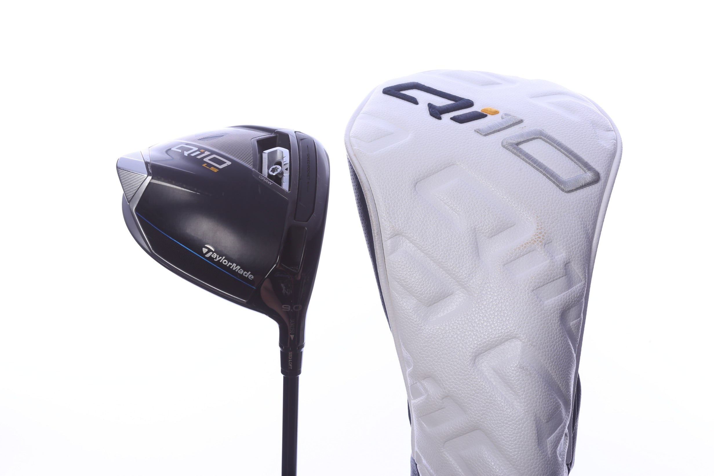 Used TaylorMade Qi10 LS Driver - 9 Degrees - Stiff Flex Mitsubishi Diamana S60 - Right-Handed