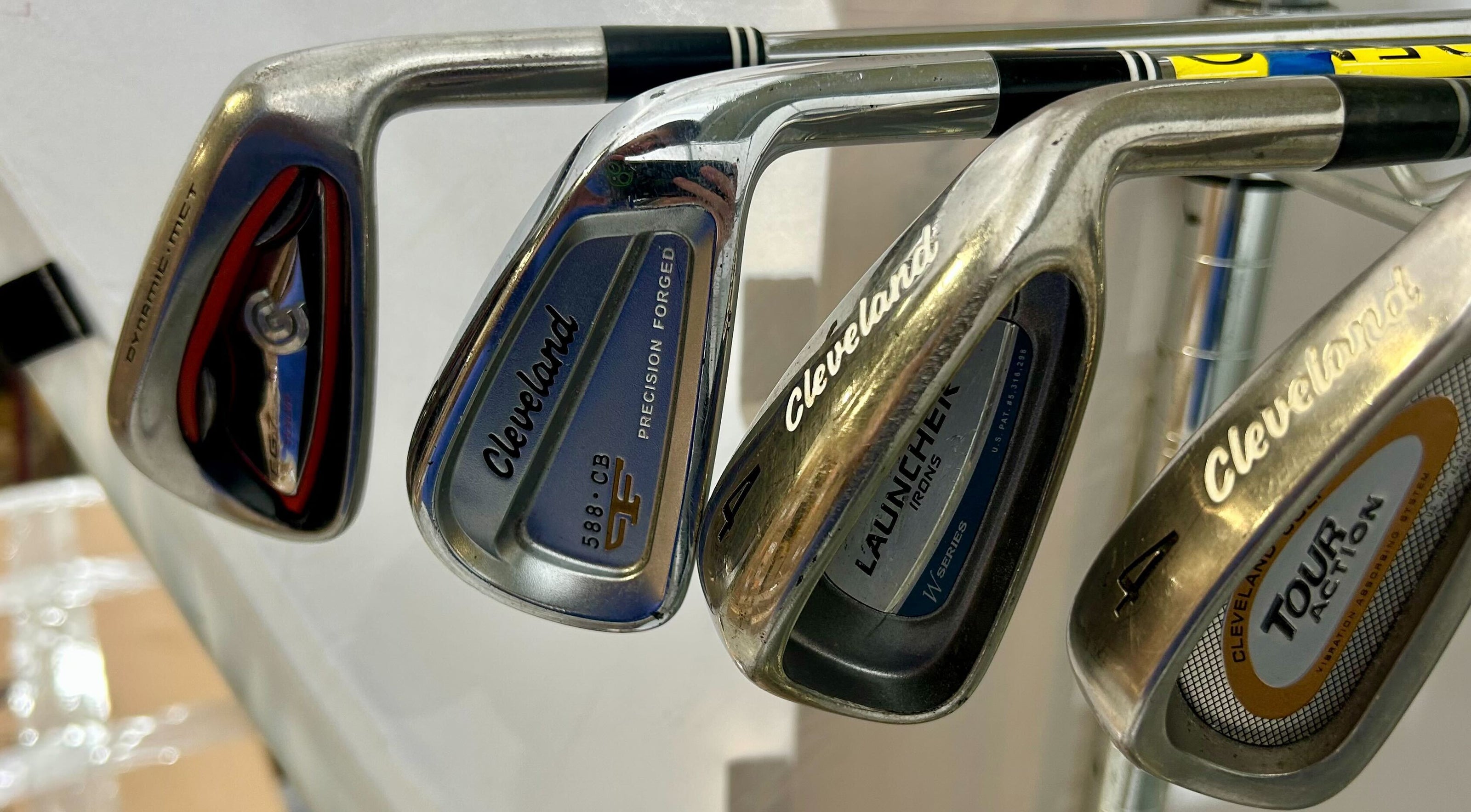 Wholesale Lot of 30 Golf Clubs - Left and Right-Handed - Cleveland Mixed Irons-Next Round