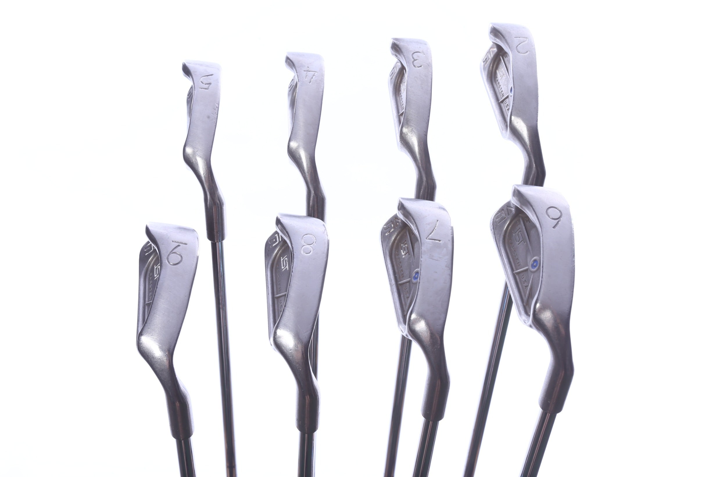Used Ping ISI K Nickel Iron Set - Right-Handed - 2-9 - Stiff Flex-Next Round