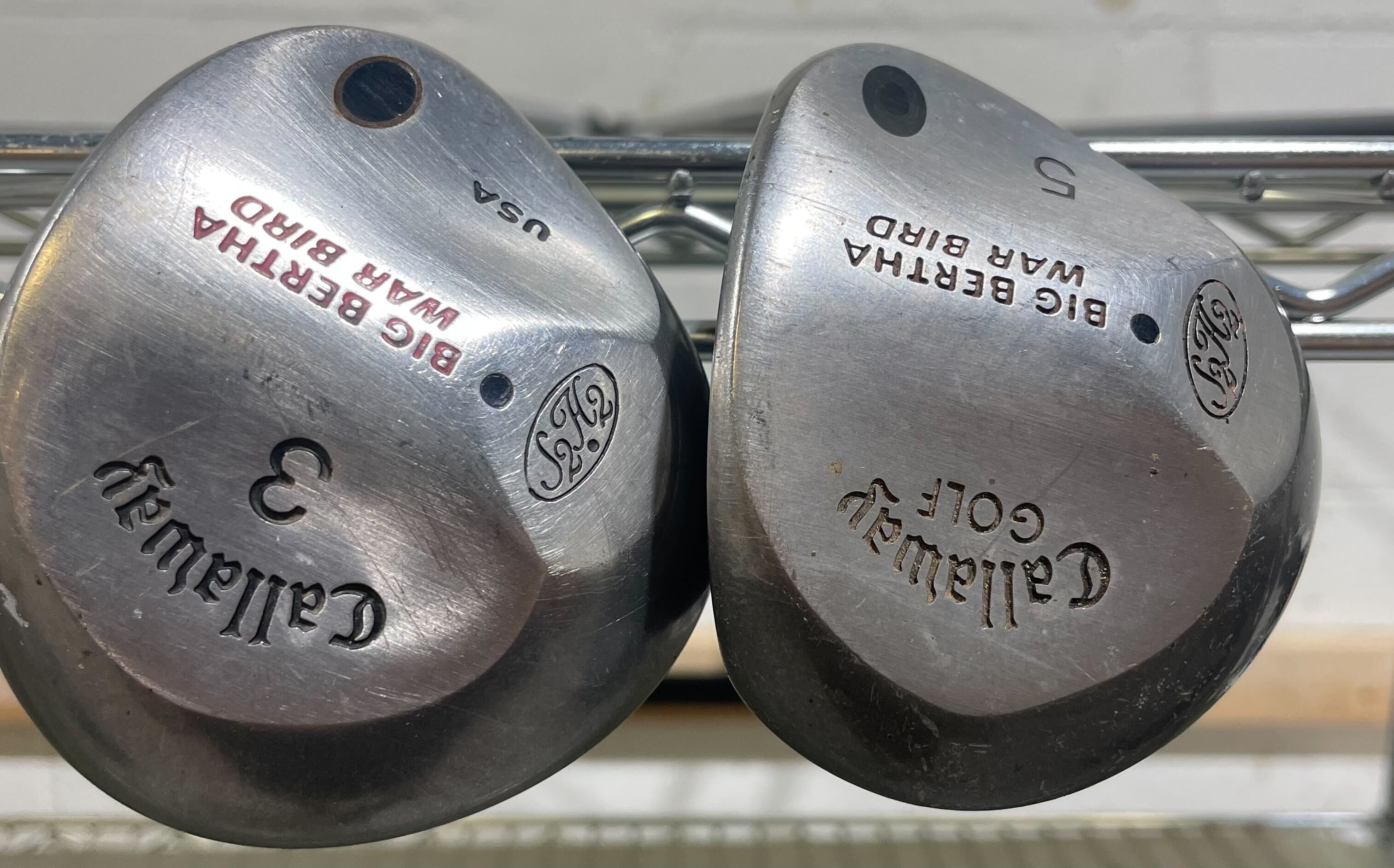 Wholesale Lot of 20 Golf Clubs - Callaway Big Bertha War Bird Fairway Woods-Next Round