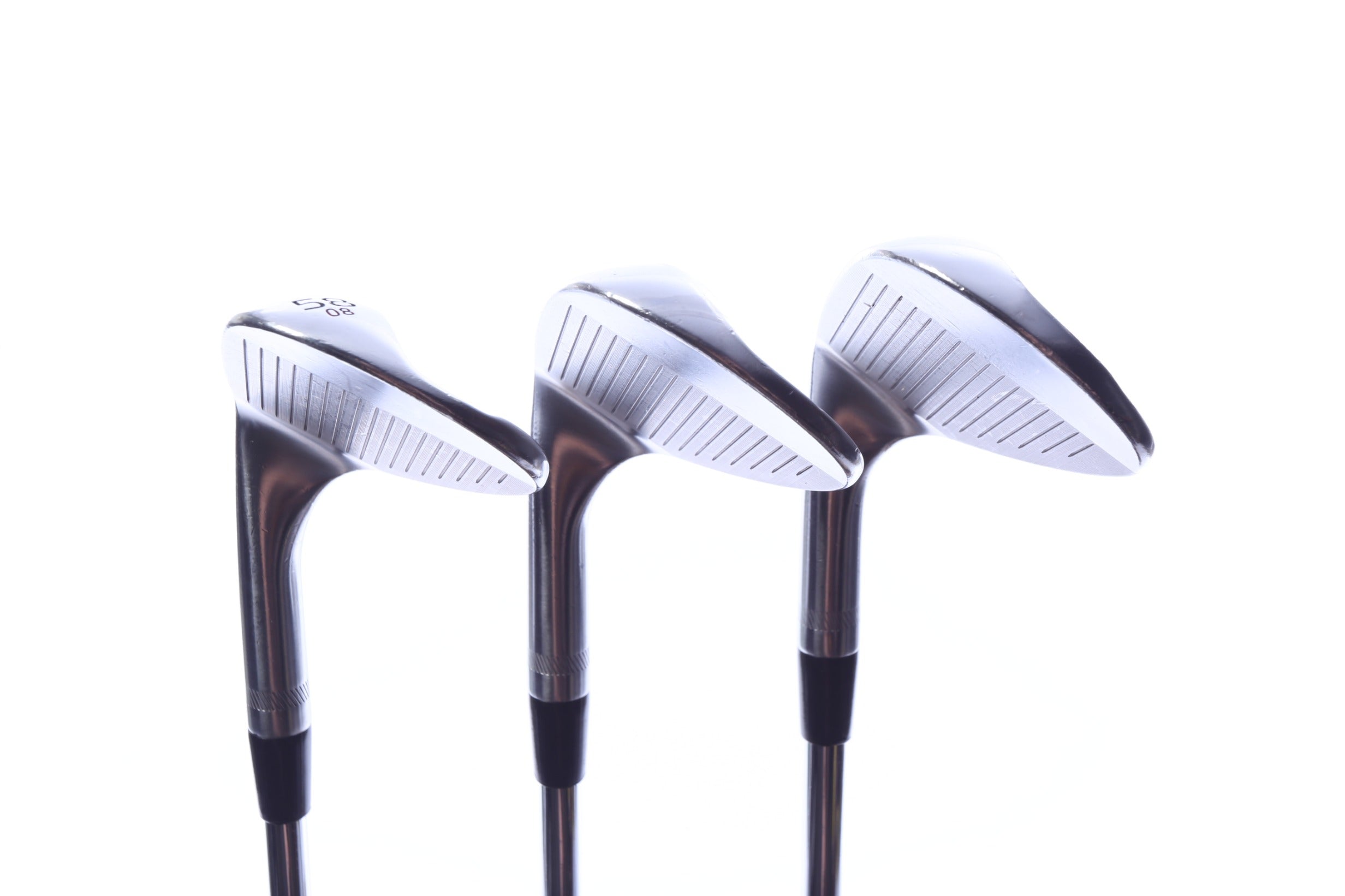Used Titleist Vokey SM6 Tour Chrome Wedge Set - Right-Handed - 50*, 54*, 58* - Wedge Flex