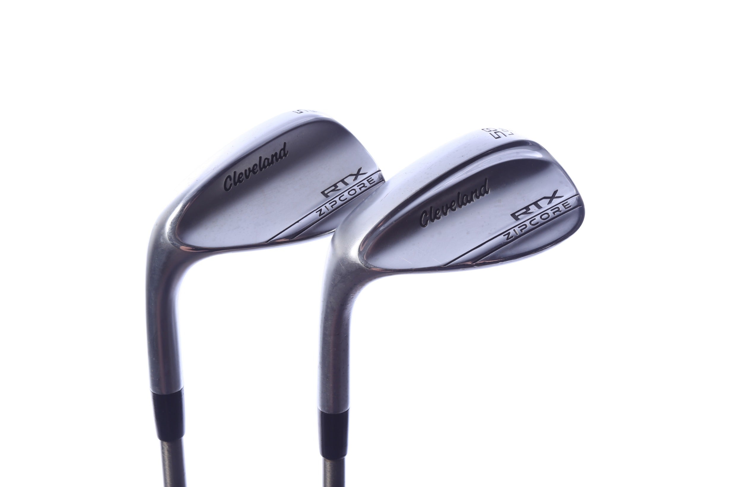 Used Cleveland RTX ZipCore Tour Satin Wedge Set - Left-Handed - 54*, 58* - Regular Flex