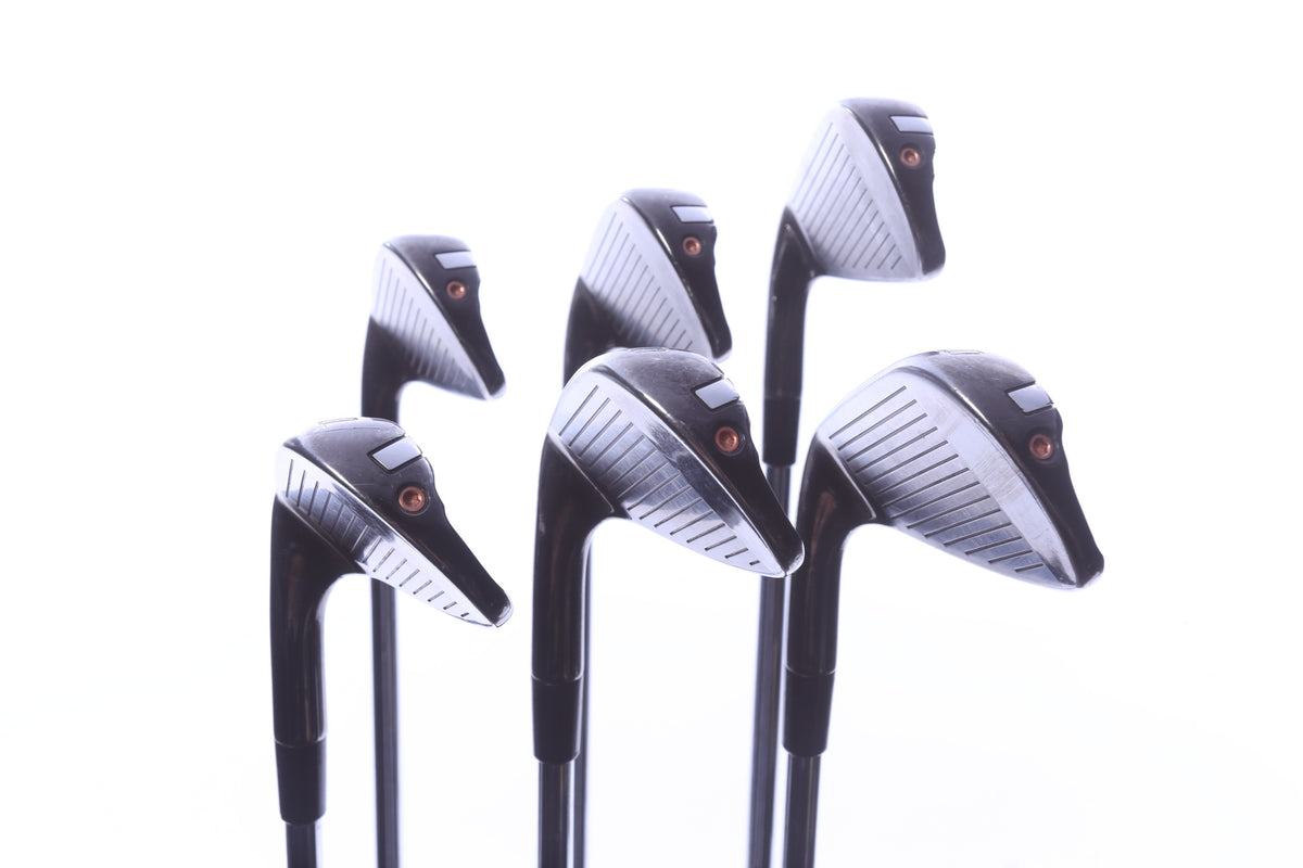 Used TaylorMade P-790 Black Iron Set - Right-Handed - 5-PW - Stiff Flex