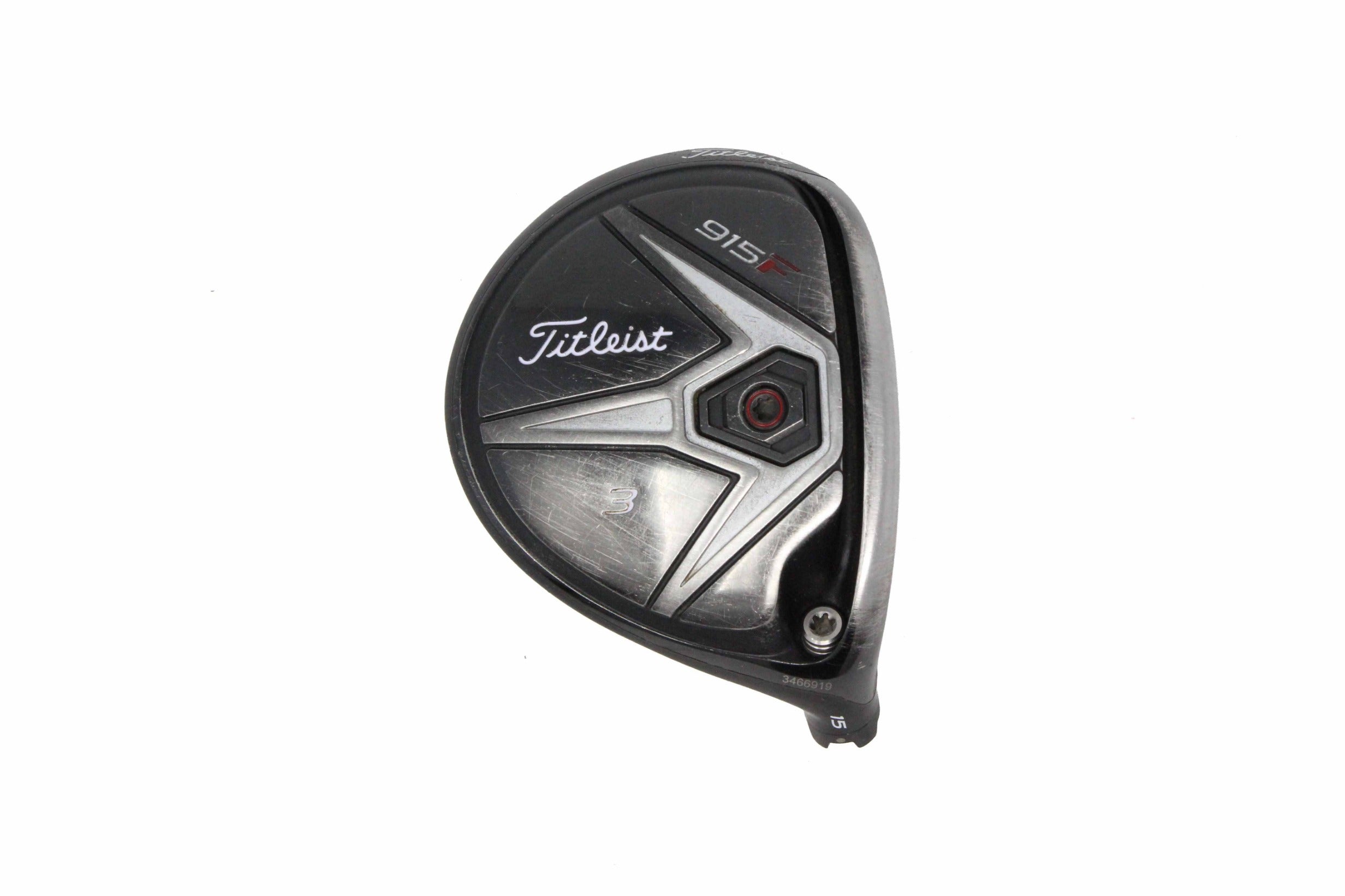 Used Titleist 915 F 3-Wood - HEAD ONLY - Right-Handed - 15 Degrees-Next Round
