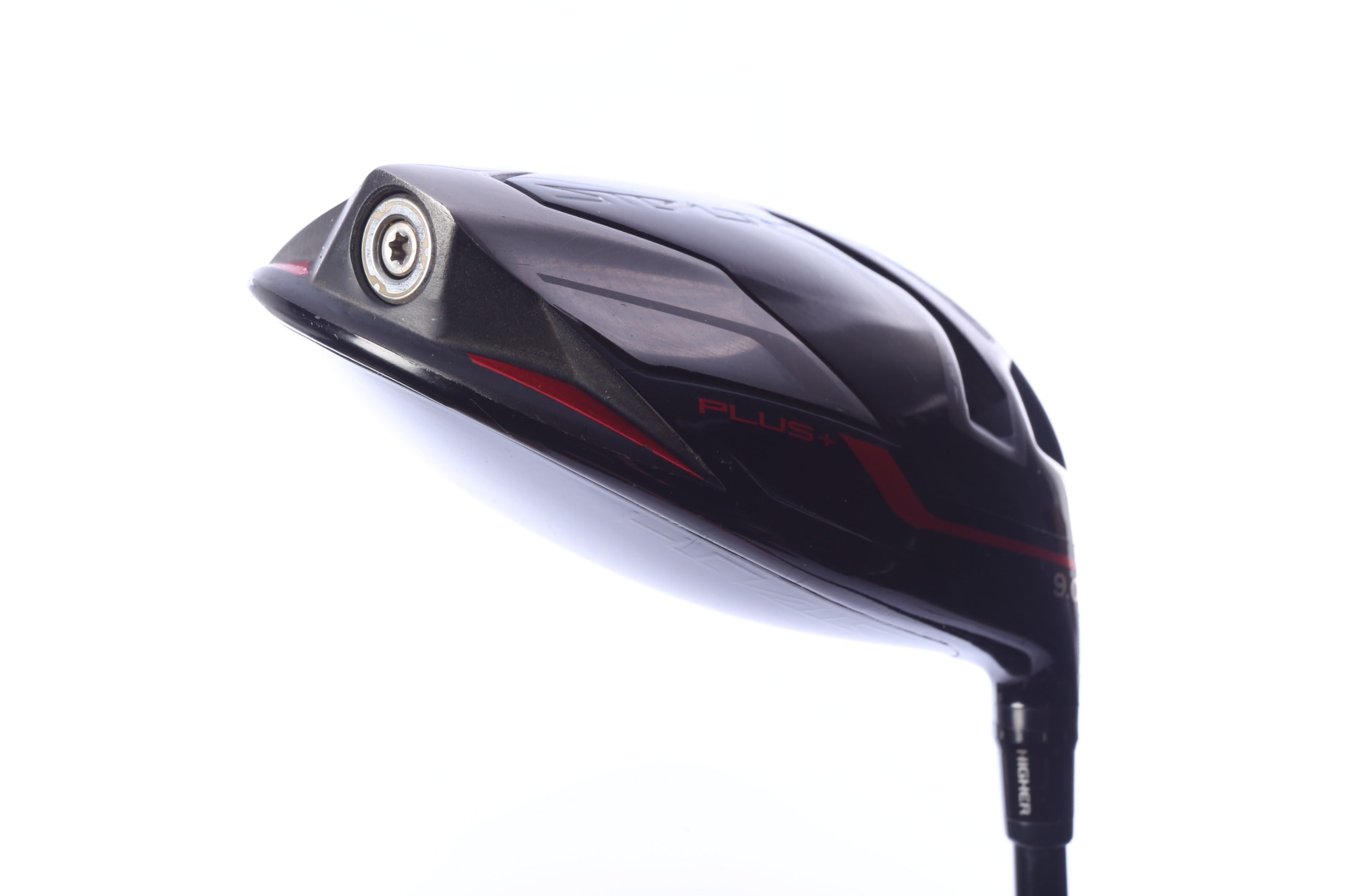 Used TaylorMade STEALTH PLUS Driver - 9 Degrees - Stiff Flex Project X Hzrdus Smoke RDX - Right-Handed