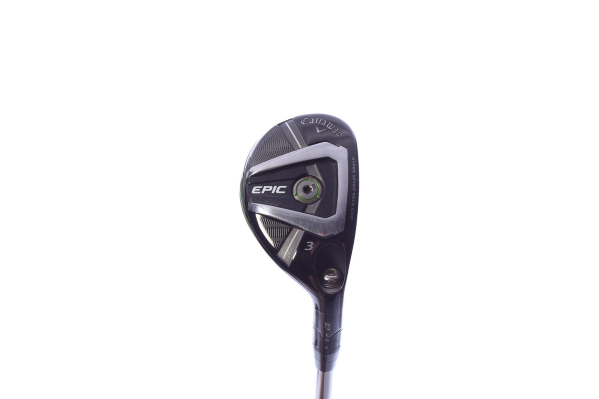 Used Callaway Epic 3H Hybrid - Right-Handed - 20 Degrees - Stiff Flex